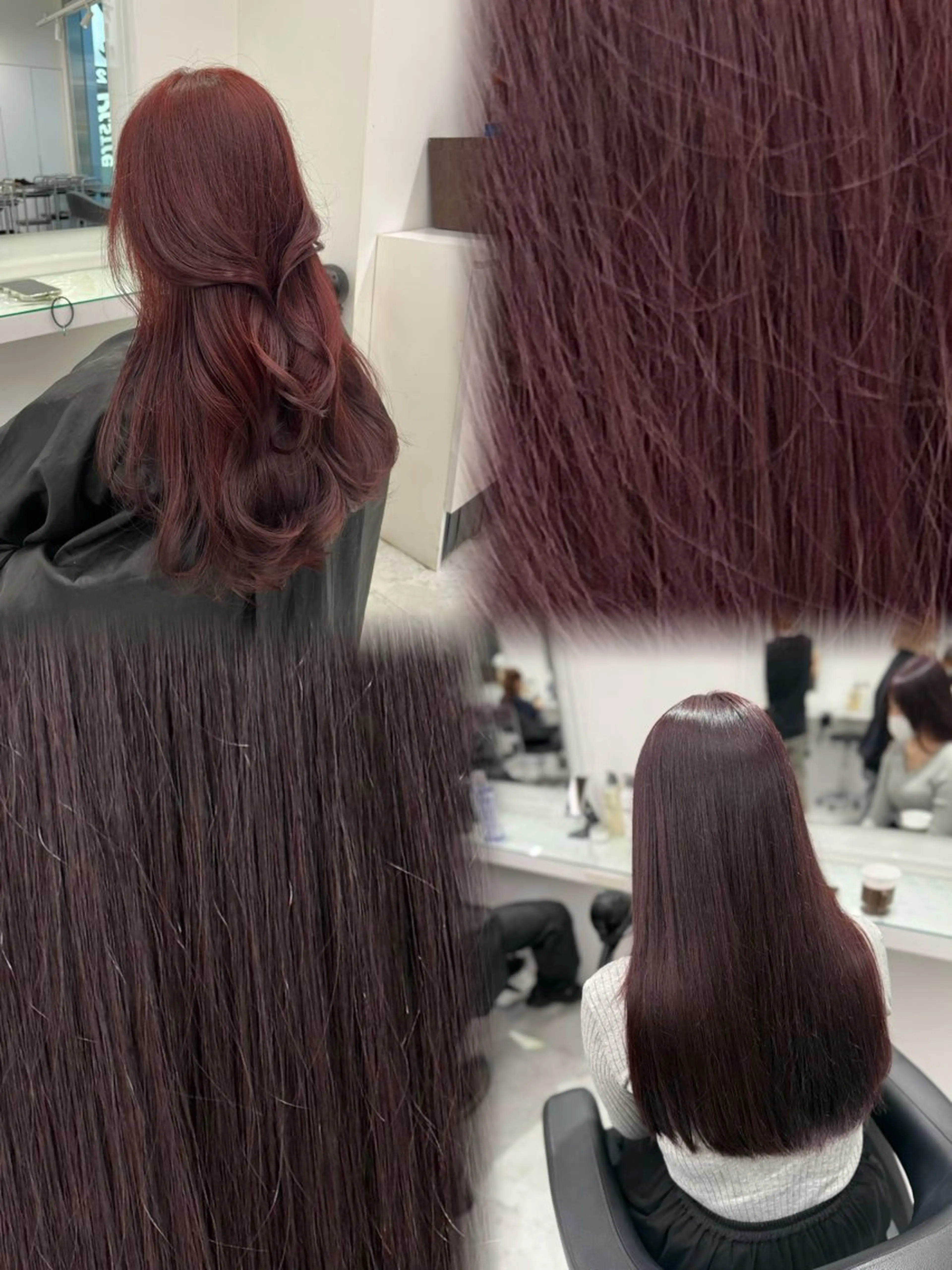 ロング カラー ヘアアレンジ 透明感カラー 艶髪🫧Yumaのヘアスタイル