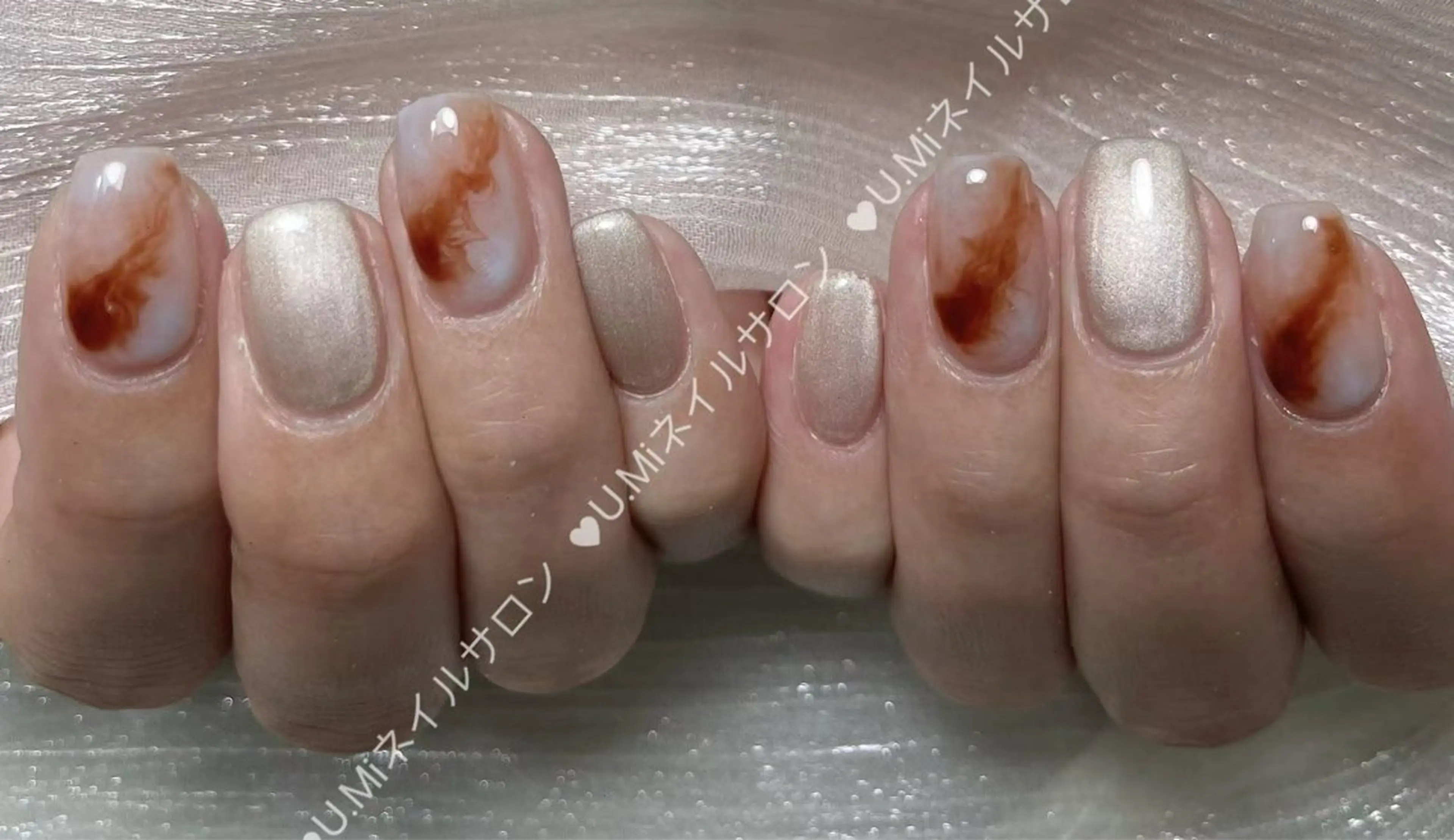 ネイル U.Miネイルサロン所属・ユ きのネイルデザイン
