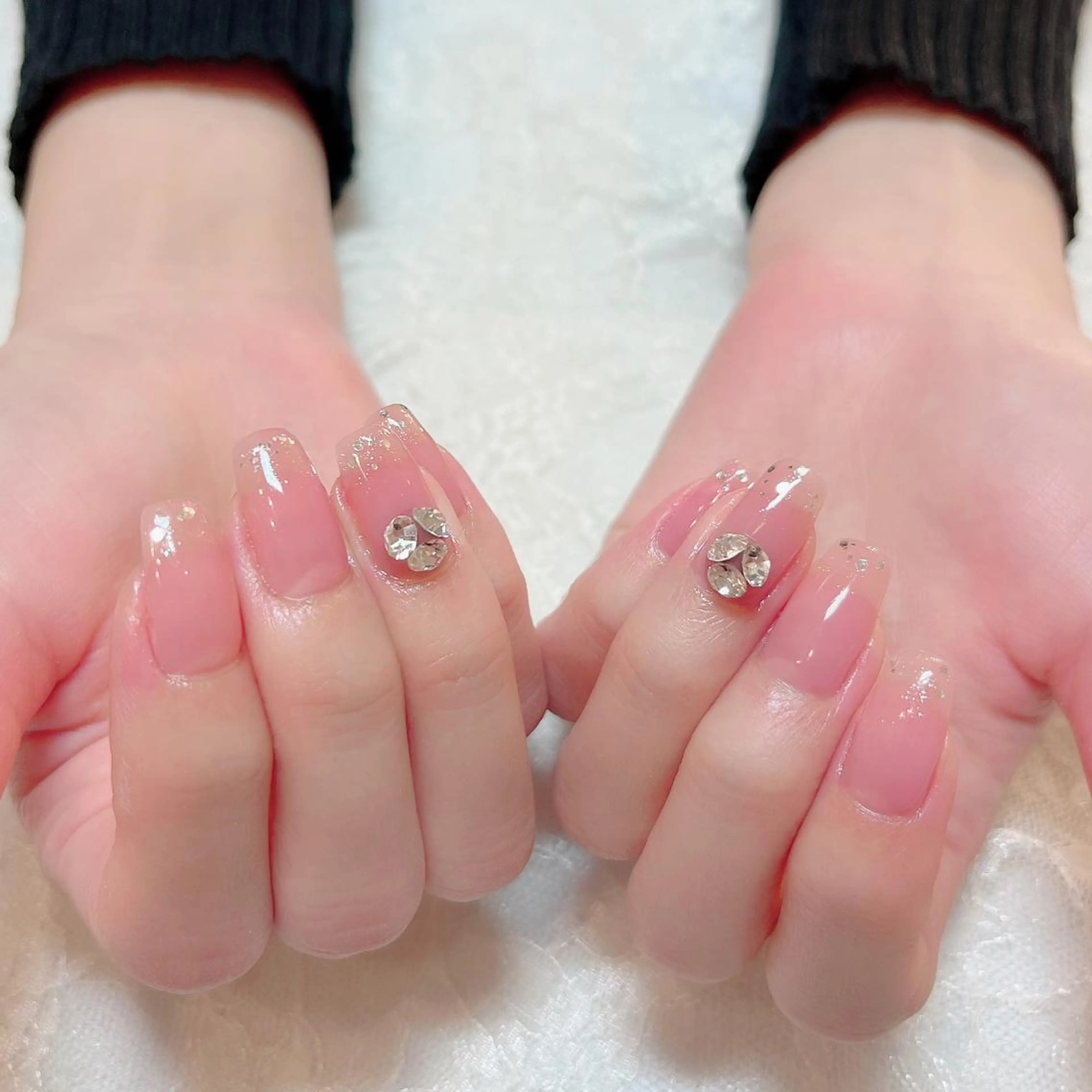 ネイル ラメ(グリッター) ハンドネイル aoinail所属・aoi nailのネイルデザイン