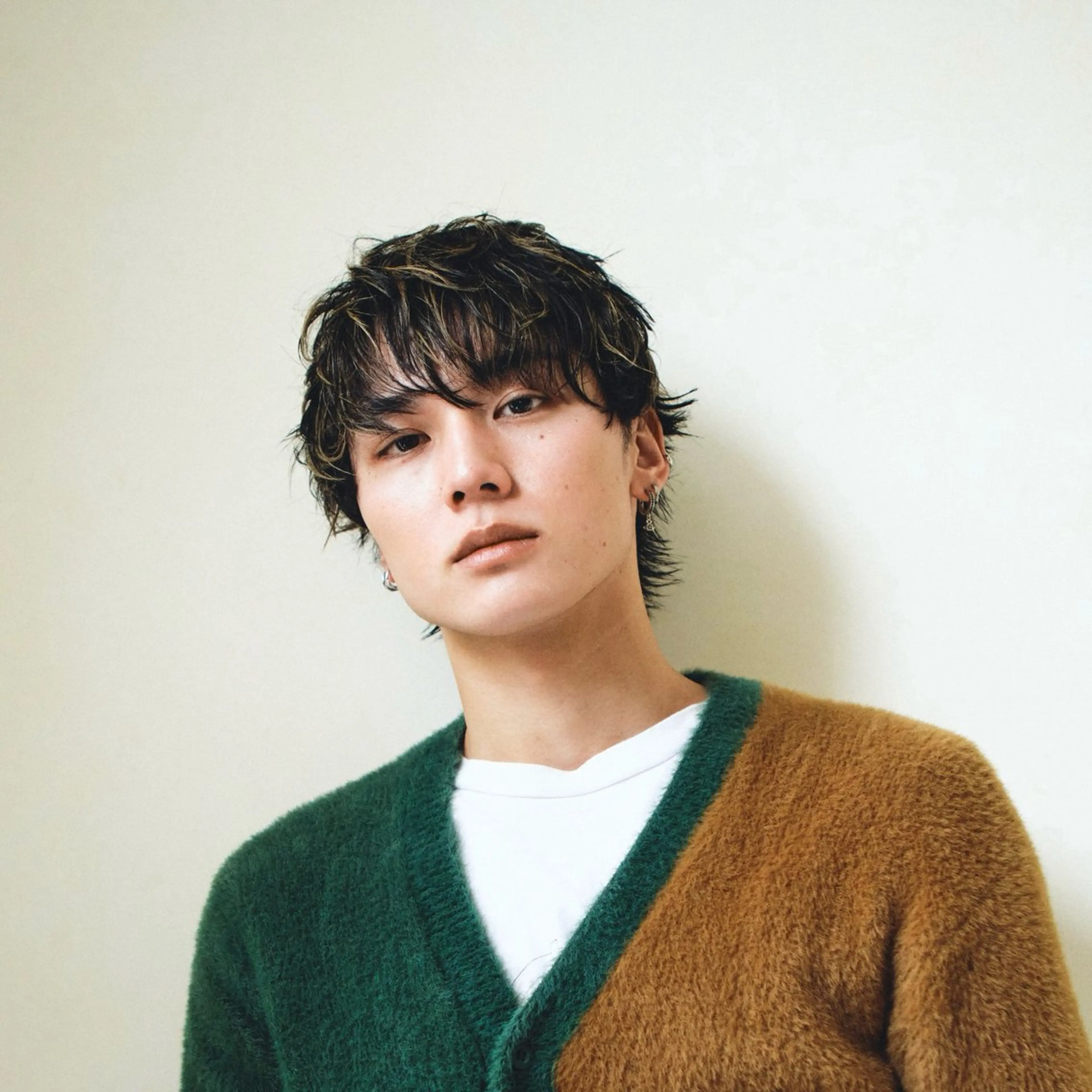 ショート カラー メンズ メンズハイライト マッシュ ハイライトカラー ハイライト ショートヘア カット ヘアカラー CANAAN hair salon 表参道店所属・🌿‬ナチュラルヘア /パーマ/蒼真🍃のヘアスタイル