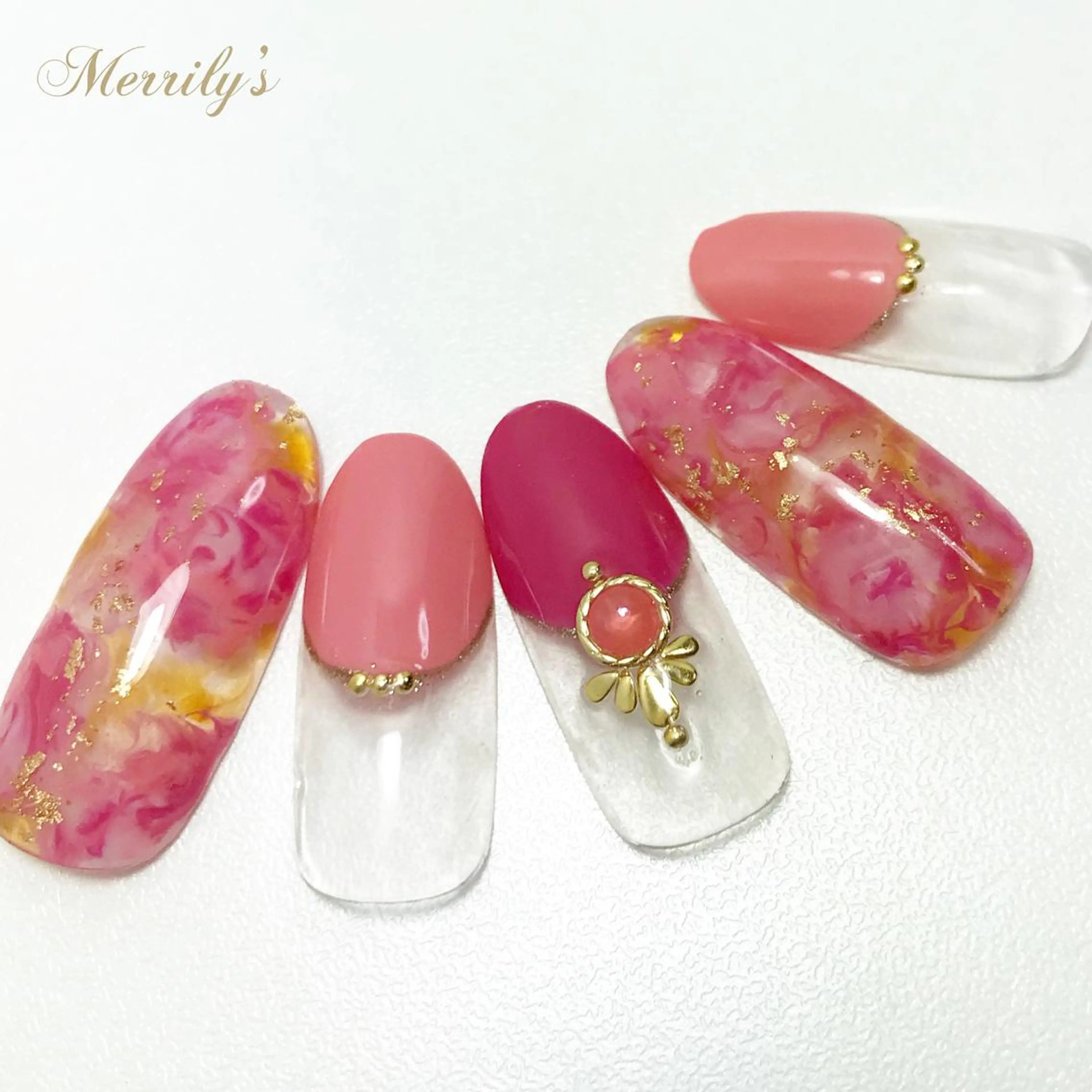 ネイル Merrily's所属・Merrily's Hagi Minaのネイルデザイン