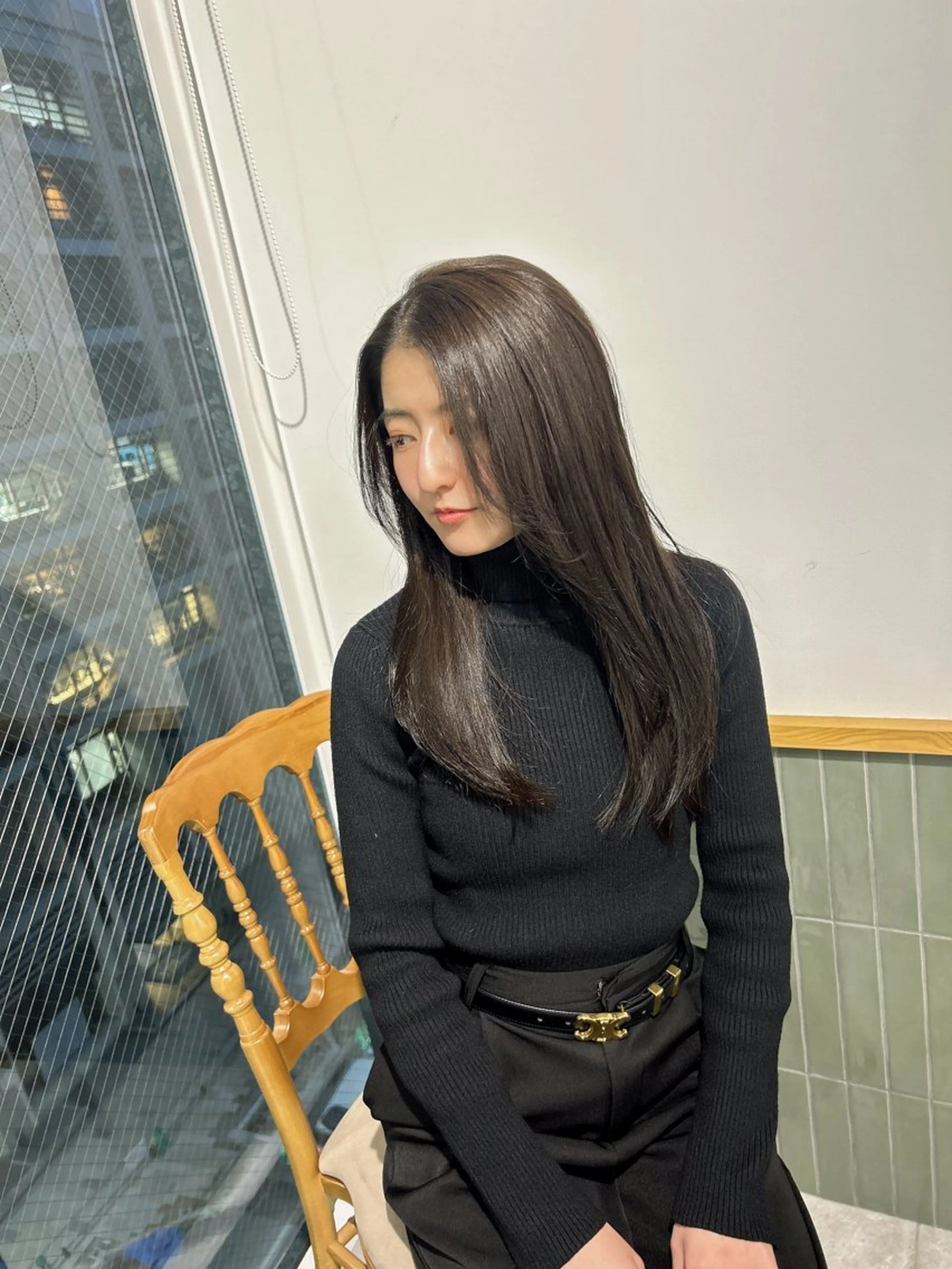 セミロング カラー カット ヘアカラー トリートメント 【代表】 たき〜のヘアスタイル