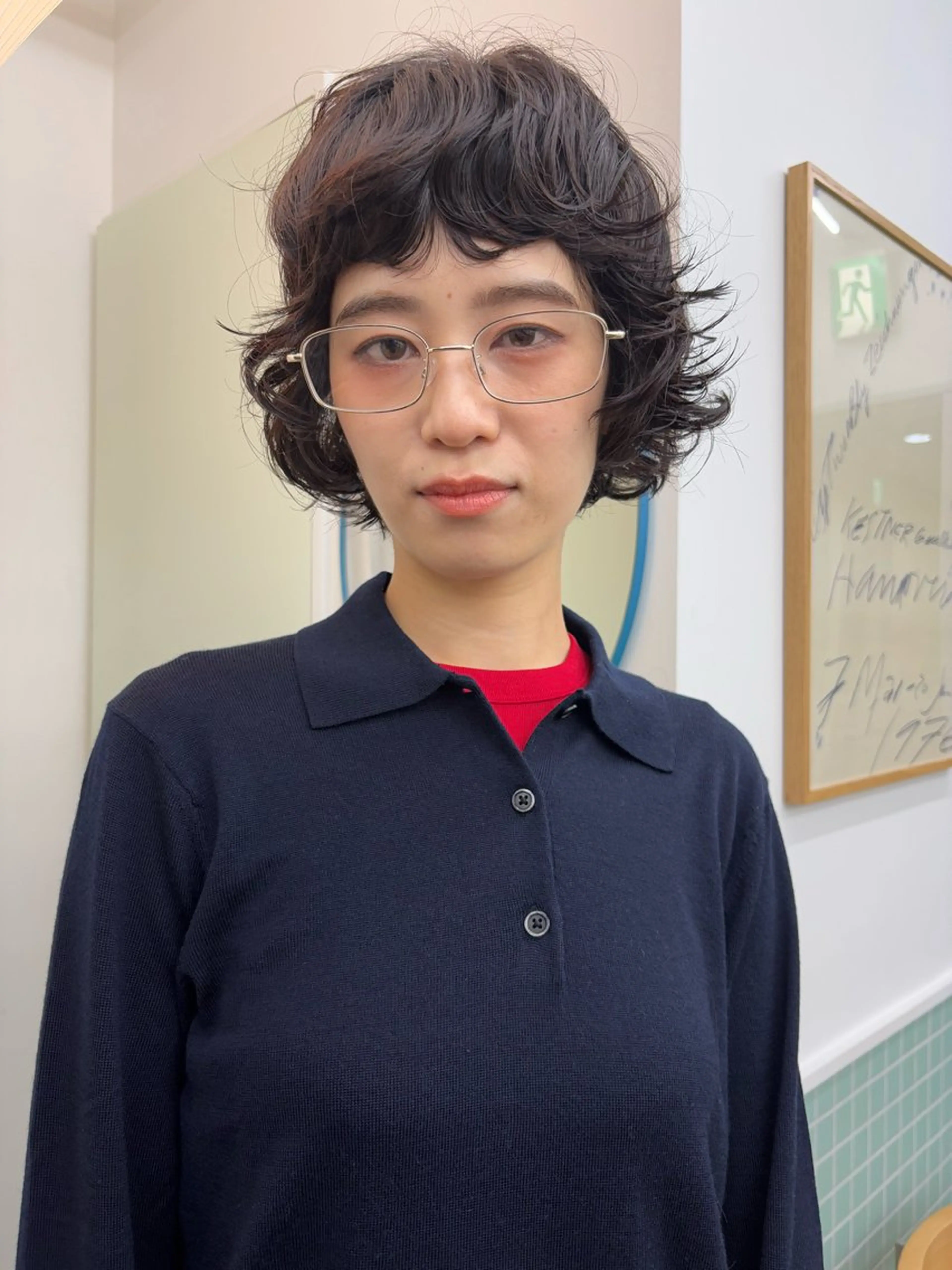 ショート パーマ カット パーマ 🌿艶ハイトーン/ 似合わせヘア/ショウのヘアスタイル