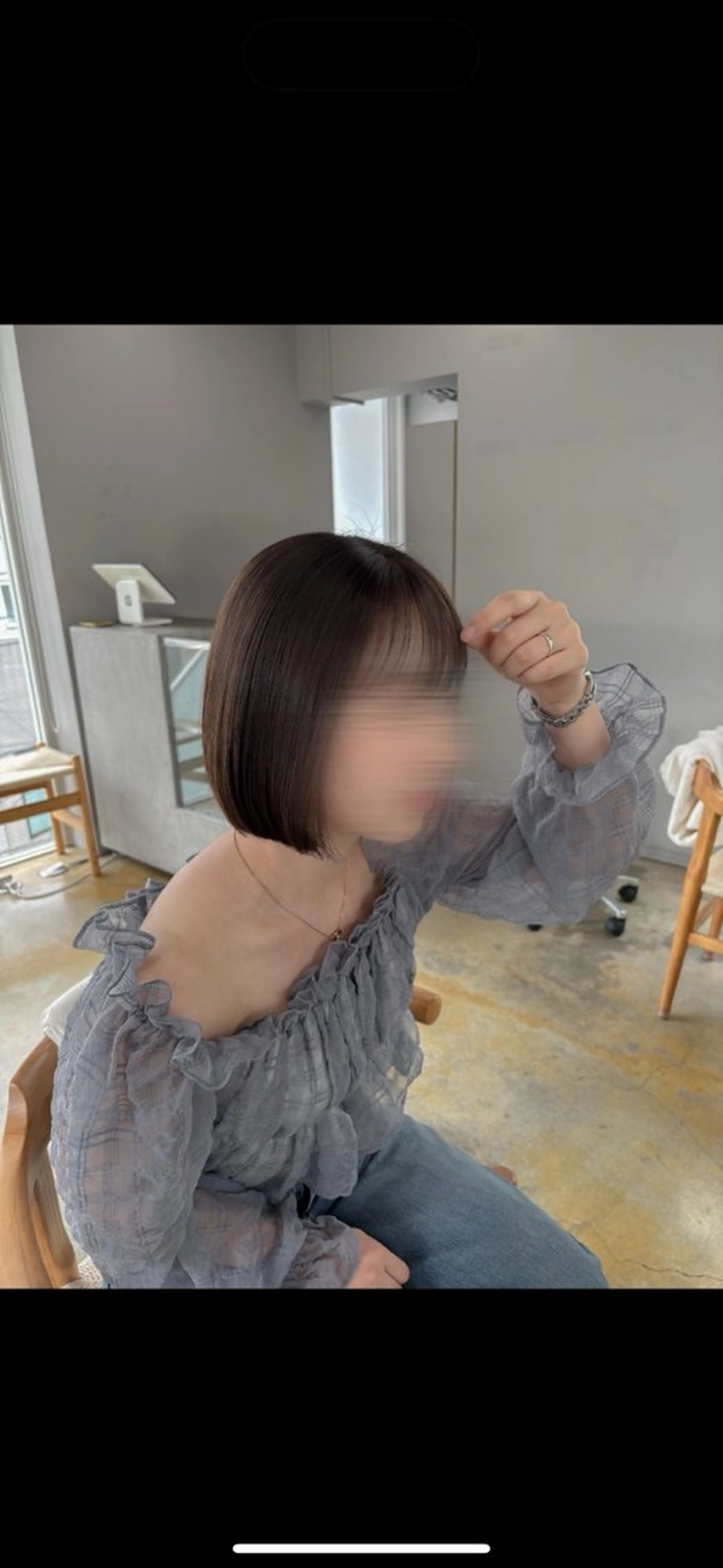 ショート カラー nude所属・𝐀𝐦𝐞𝐫𝐢 /透明感カラーのヘアスタイル