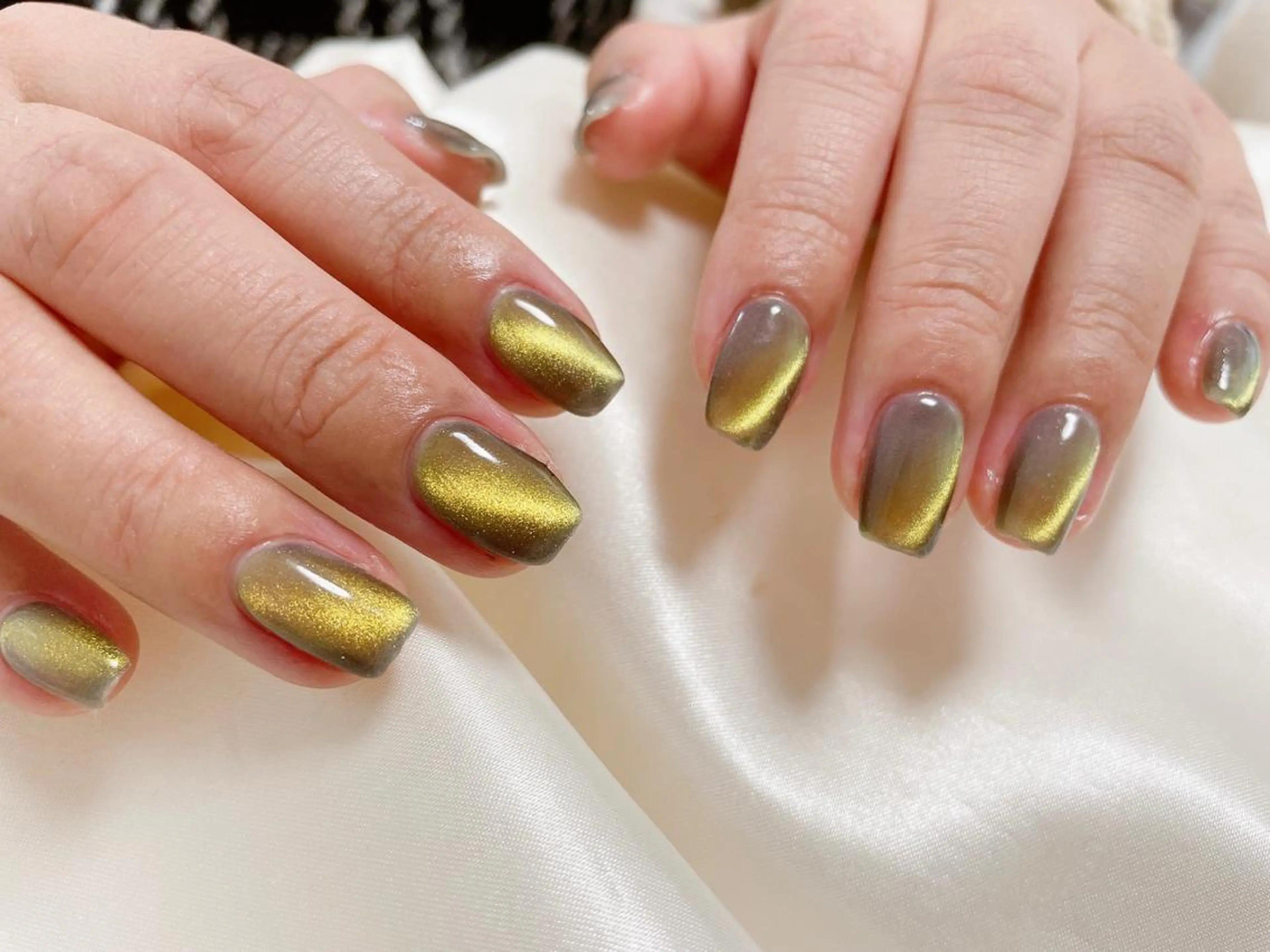 メンズ ネイル マグネットネイル ハンドネイル Mogu nail 二子玉川のネイルデザイン