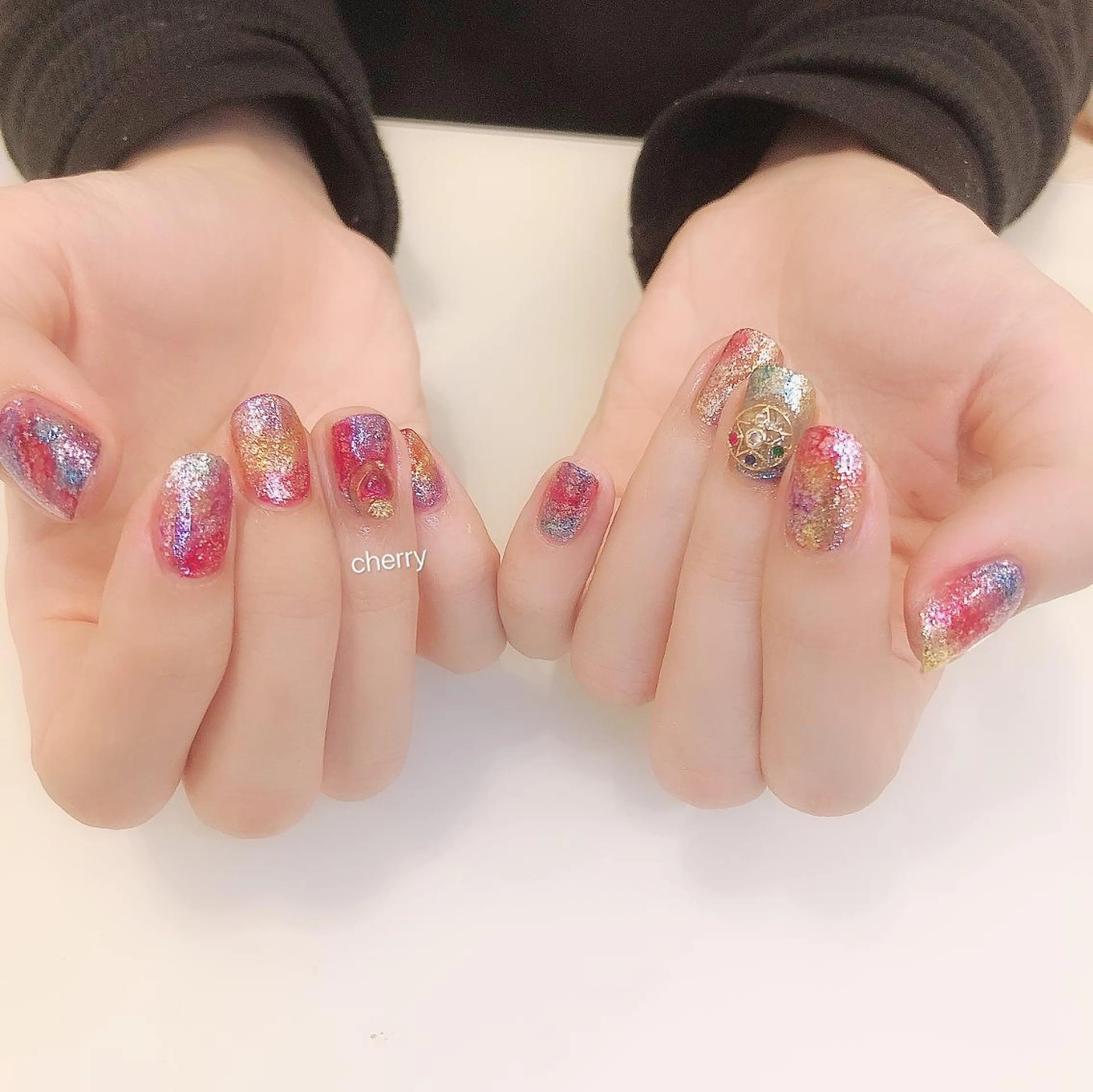 ネイル ジェルネイル SAKURA 🍒のネイルデザイン