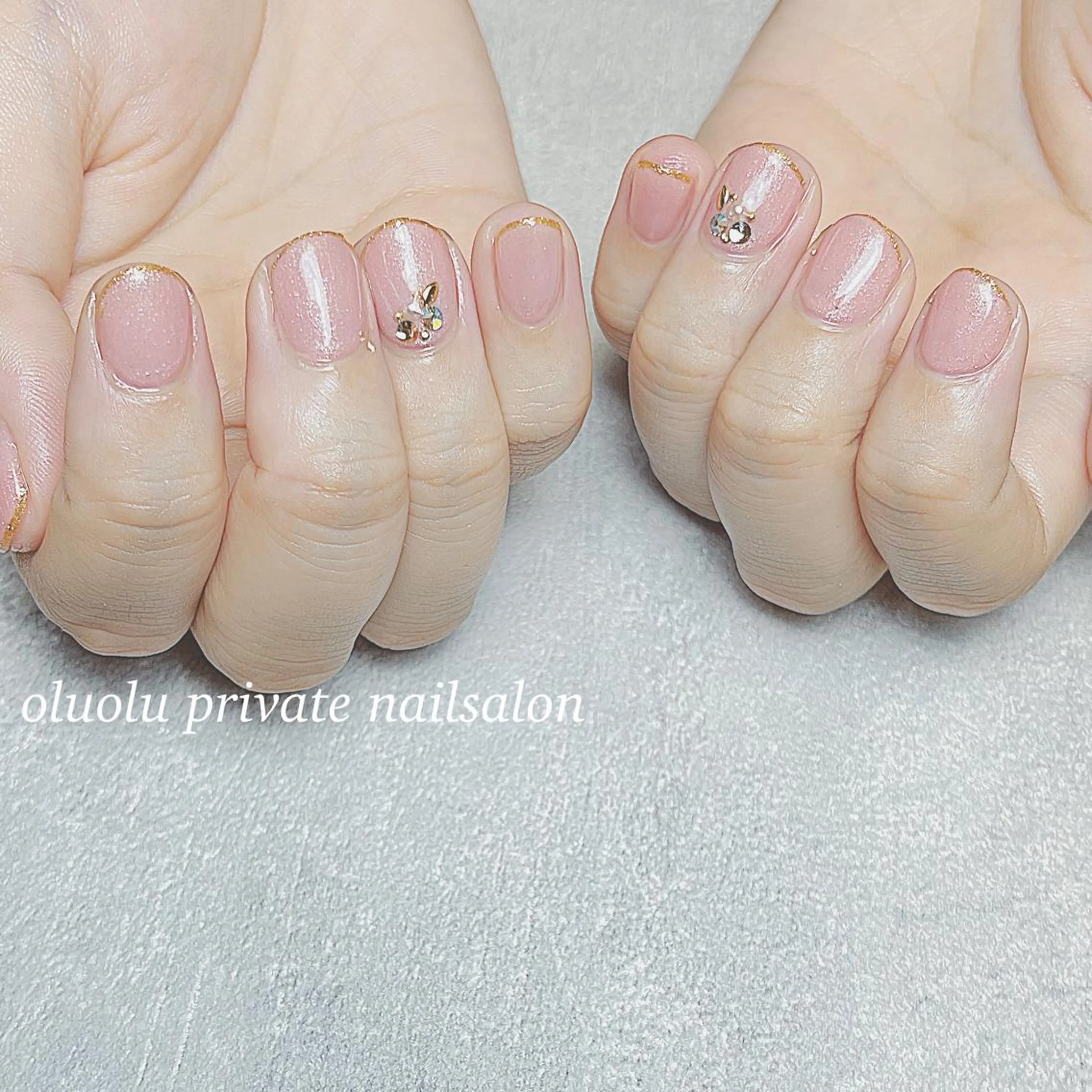 ネイル アートネイル フットネイル ジェルネイル ニュアンスネイル オフィスネイル ハンドネイル 大村 紬華のネイルデザイン