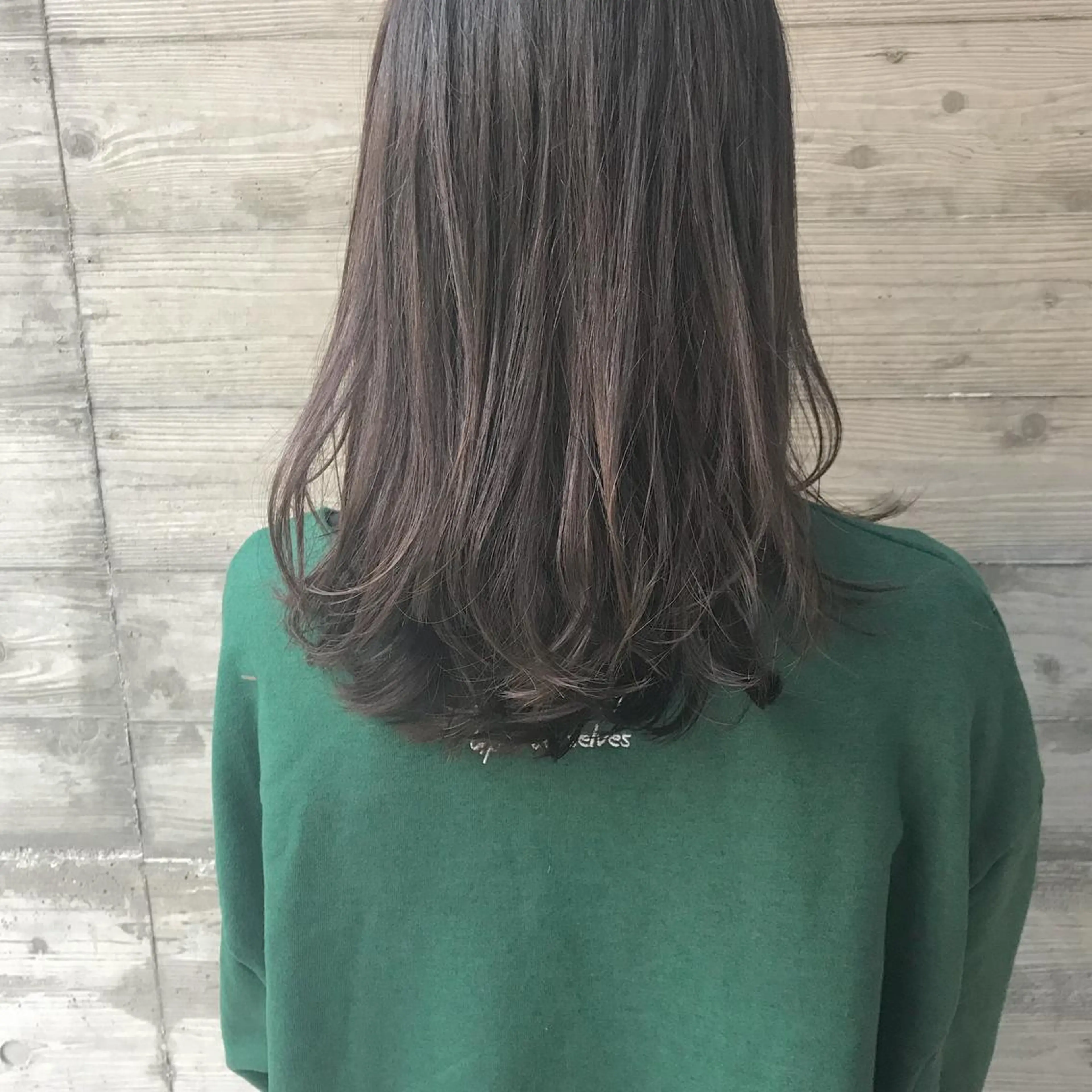 カラー アッシュ ダークアッシュ Click所属・クニモトハルナ ボブ/柔らかカラーのヘアスタイル