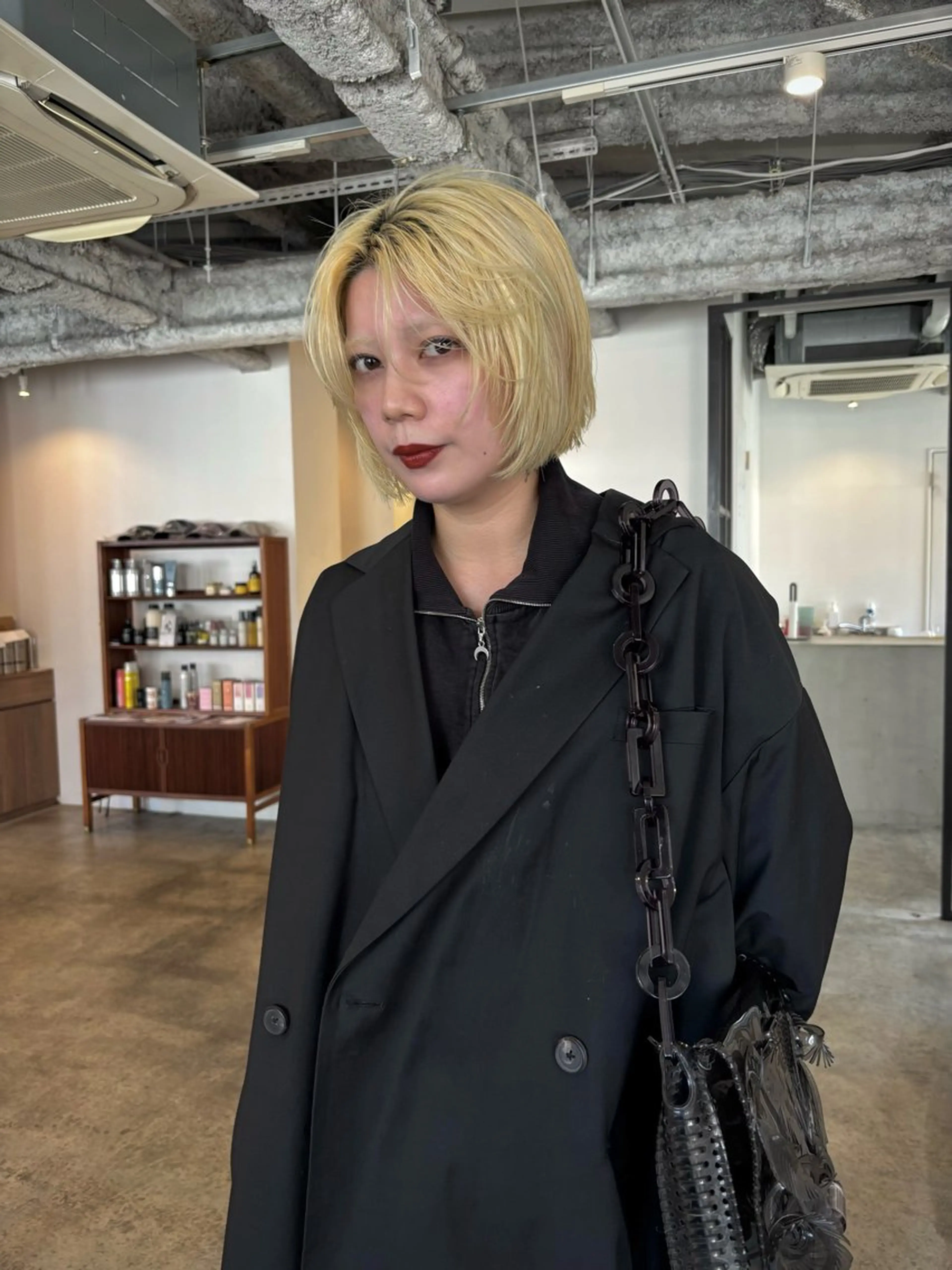 ショート ボブ 顔周りカット レイヤーカット カット yu maのヘアスタイル