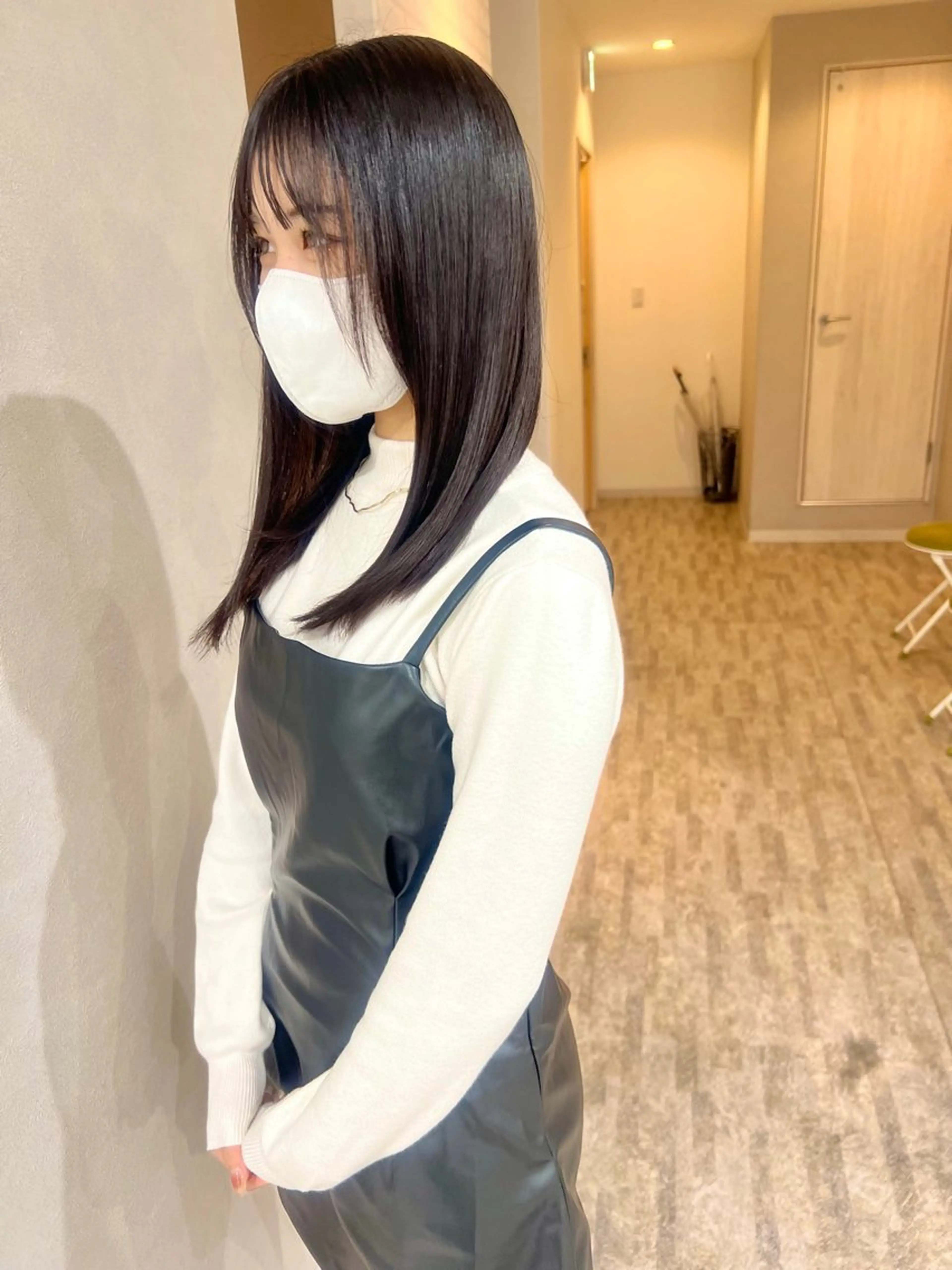 ロング カラー カット ヘアカラー トリートメント Realme  京都四条烏丸ドゥエby  yk所属・脱・パサつき髪/小塚 美容室難民の方はぜひのヘアスタイル