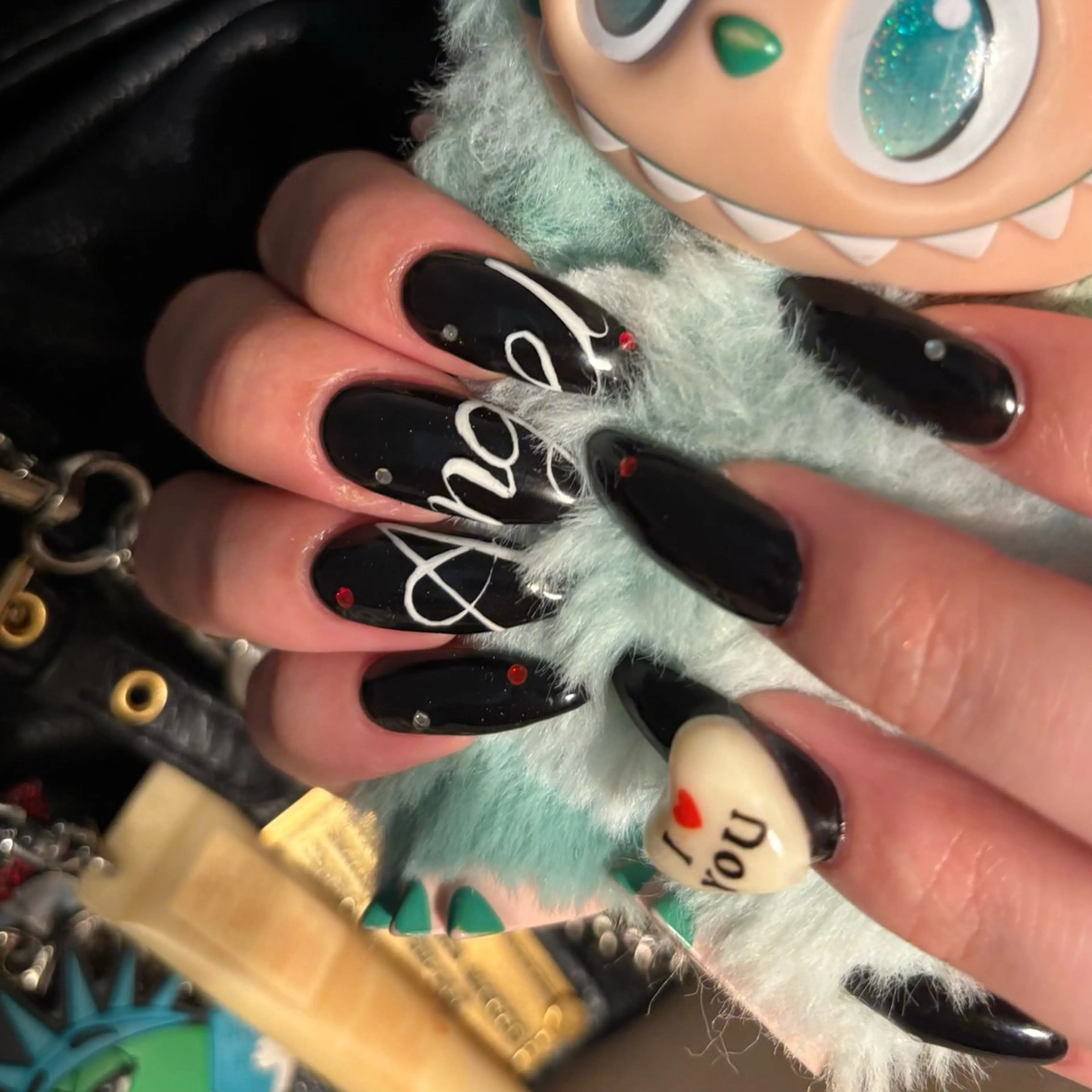 ネイル ロングネイル ハンドネイル 【orchid】 Hitomiのネイルデザイン