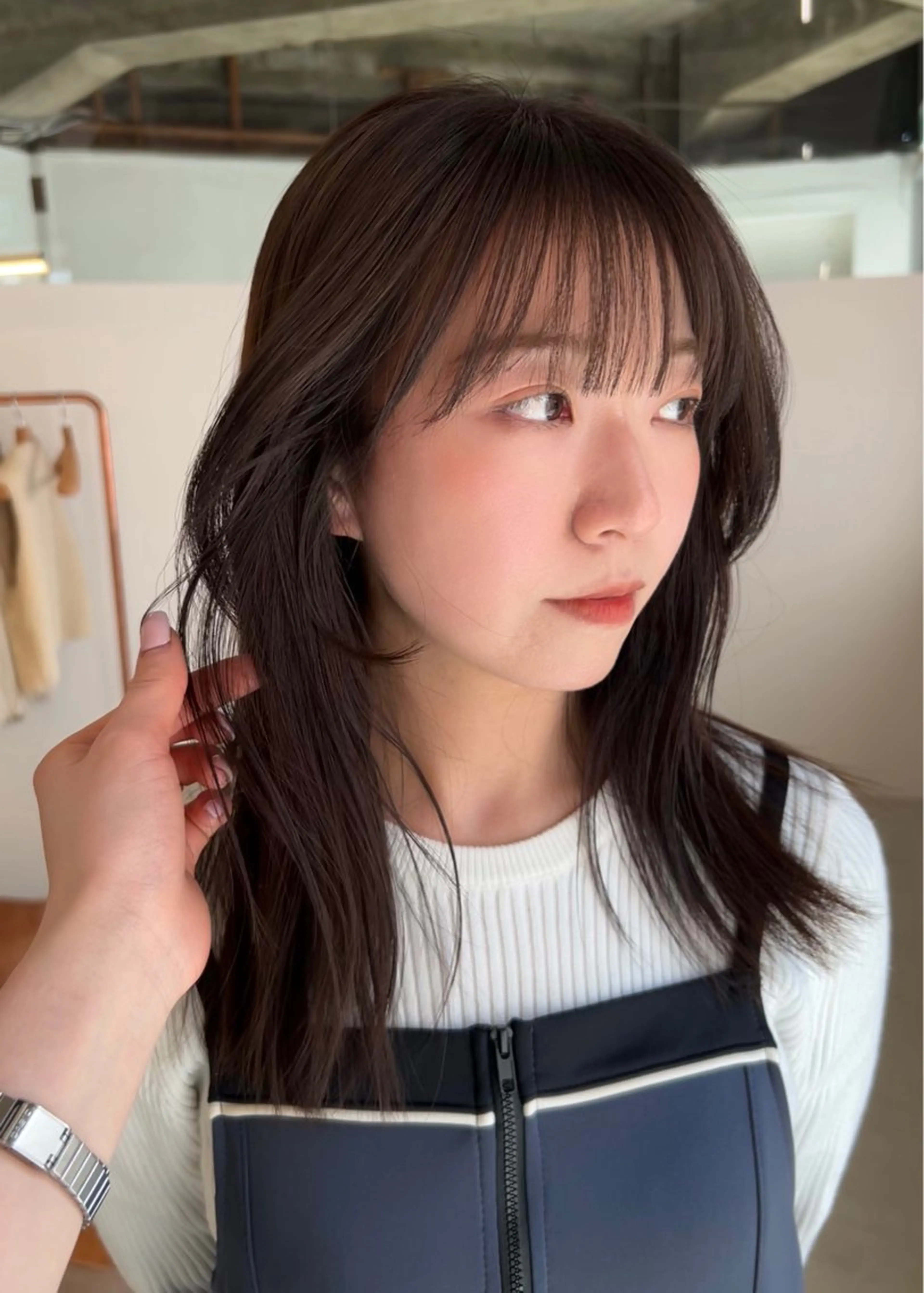 カラー ヘアカラー the hinc所属・miyu /大阪 /レイヤーカットのヘアスタイル