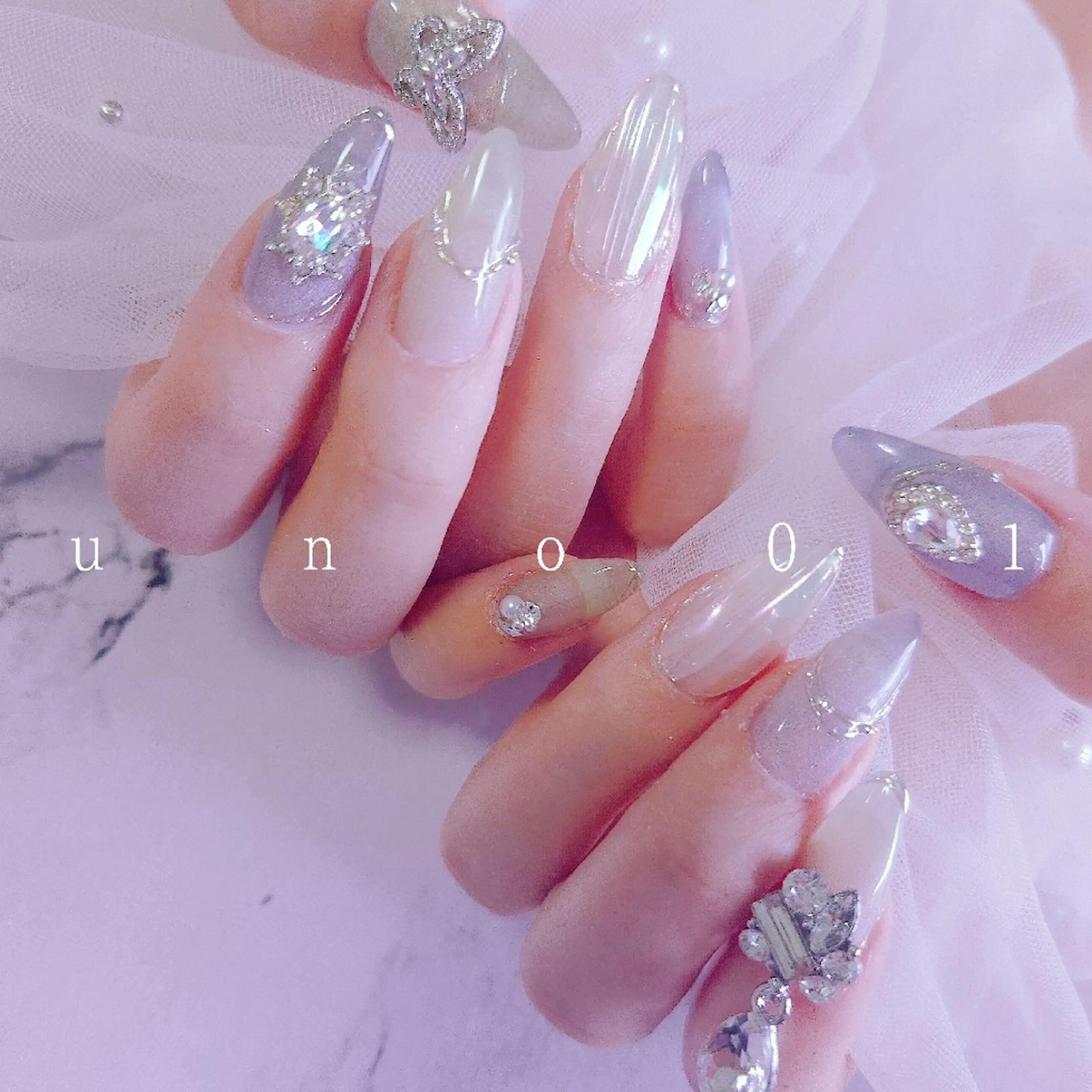 ネイル ハンドネイル u   n   o  n a i l 01のネイルデザイン