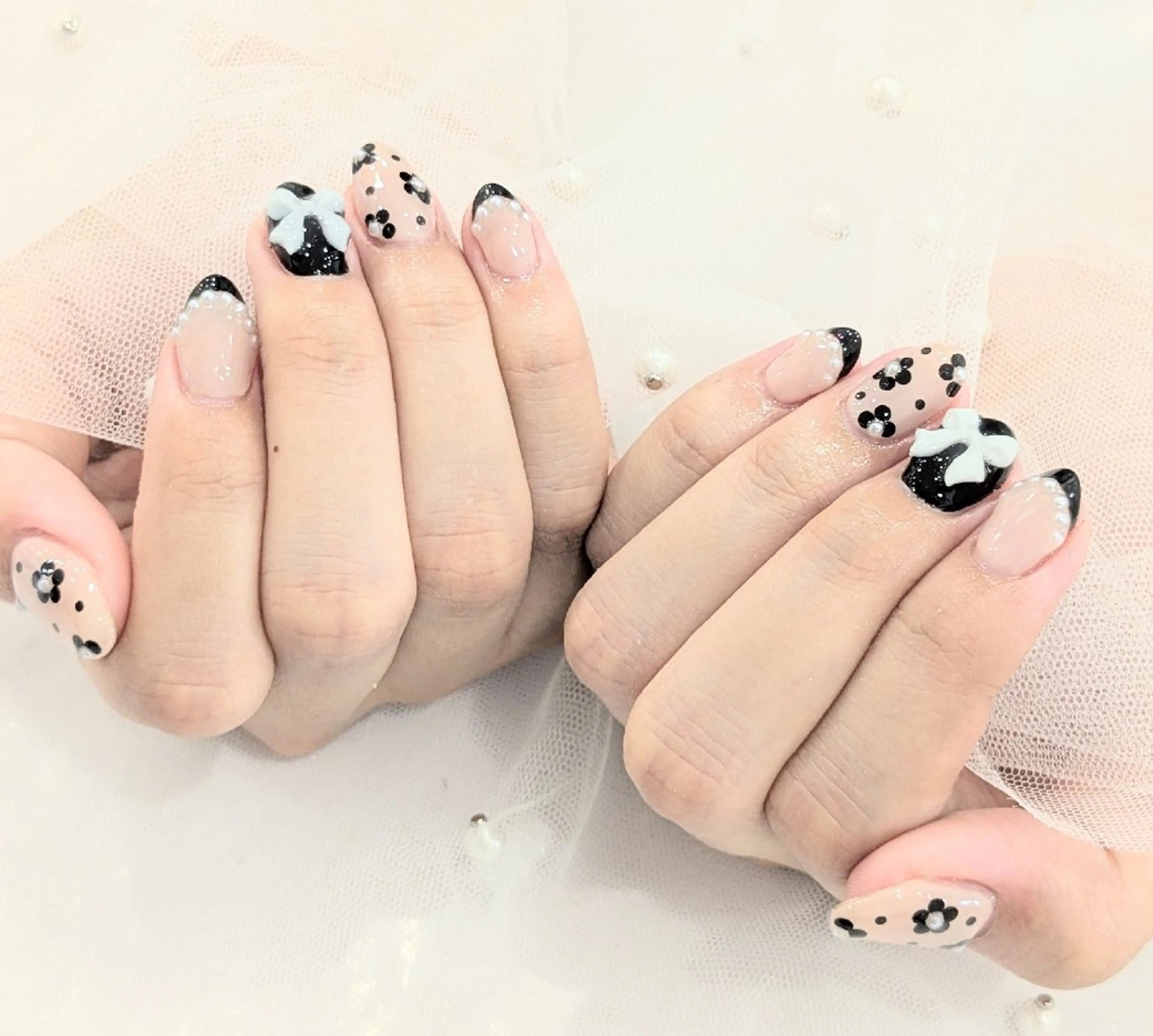 ネイル ワンホンネイル Lily nail 船橋 yuki🍒のネイルデザイン