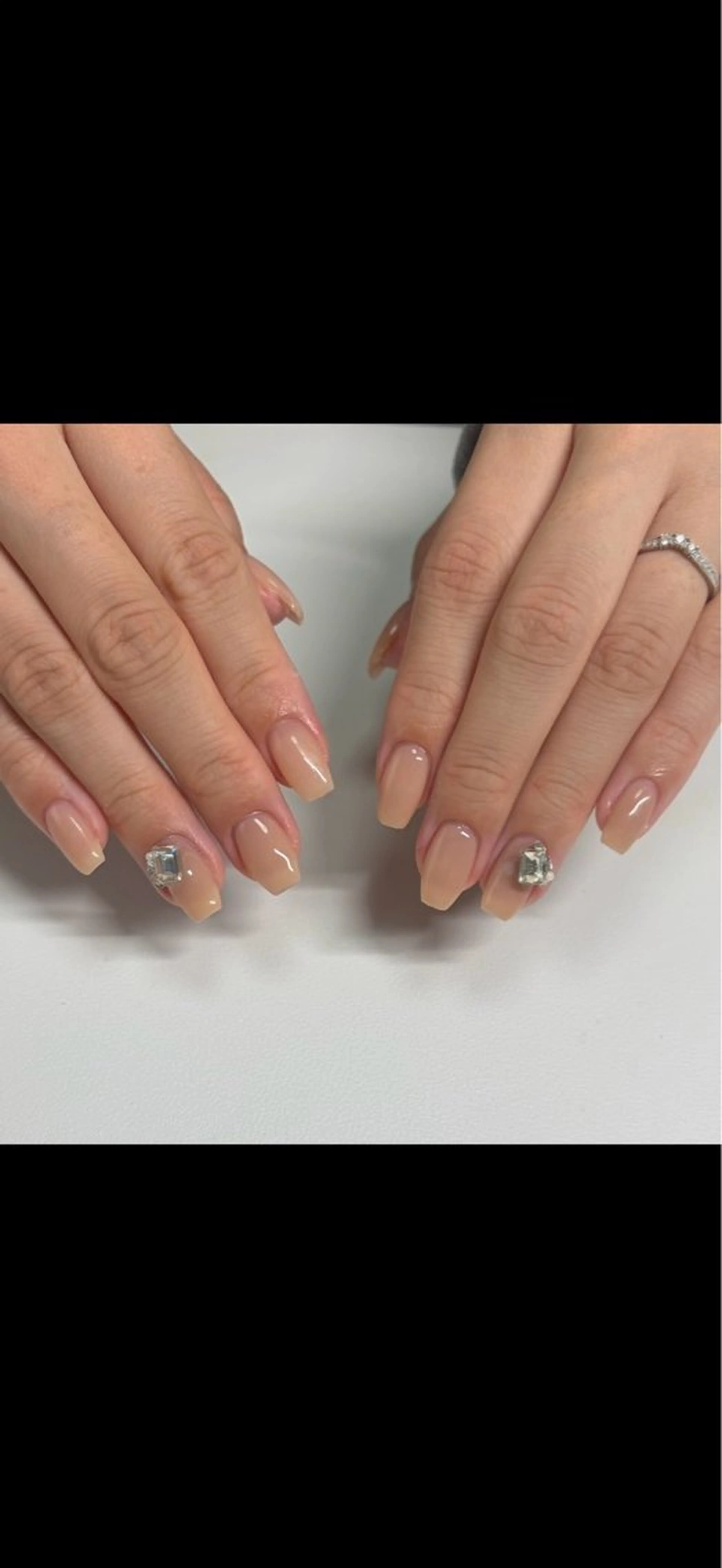 ネイル ワンカラーネイル alien girl所属・byul nail ビョルネイルのネイルデザイン