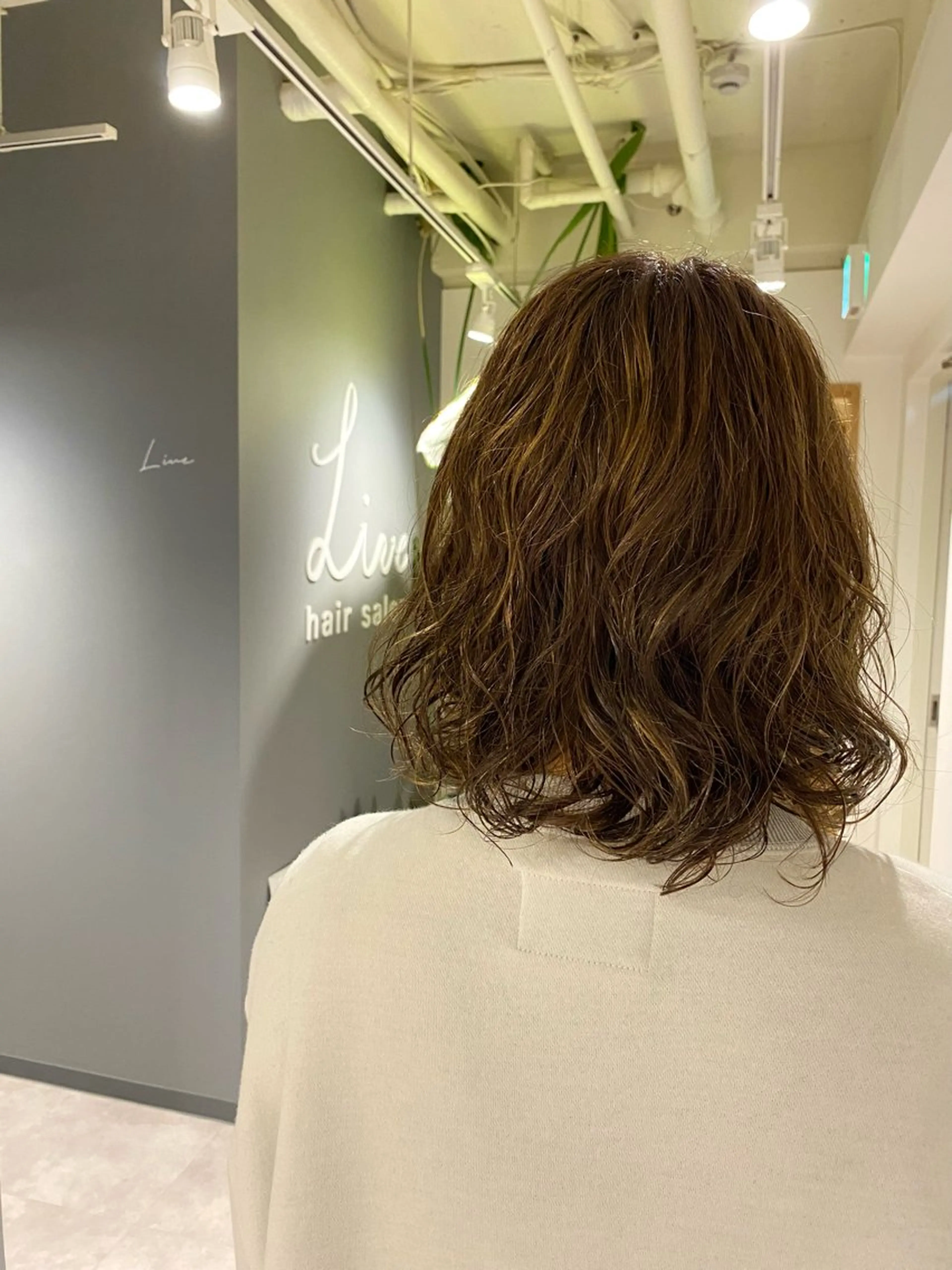ミディアム Live店長 yumenaのヘアスタイル