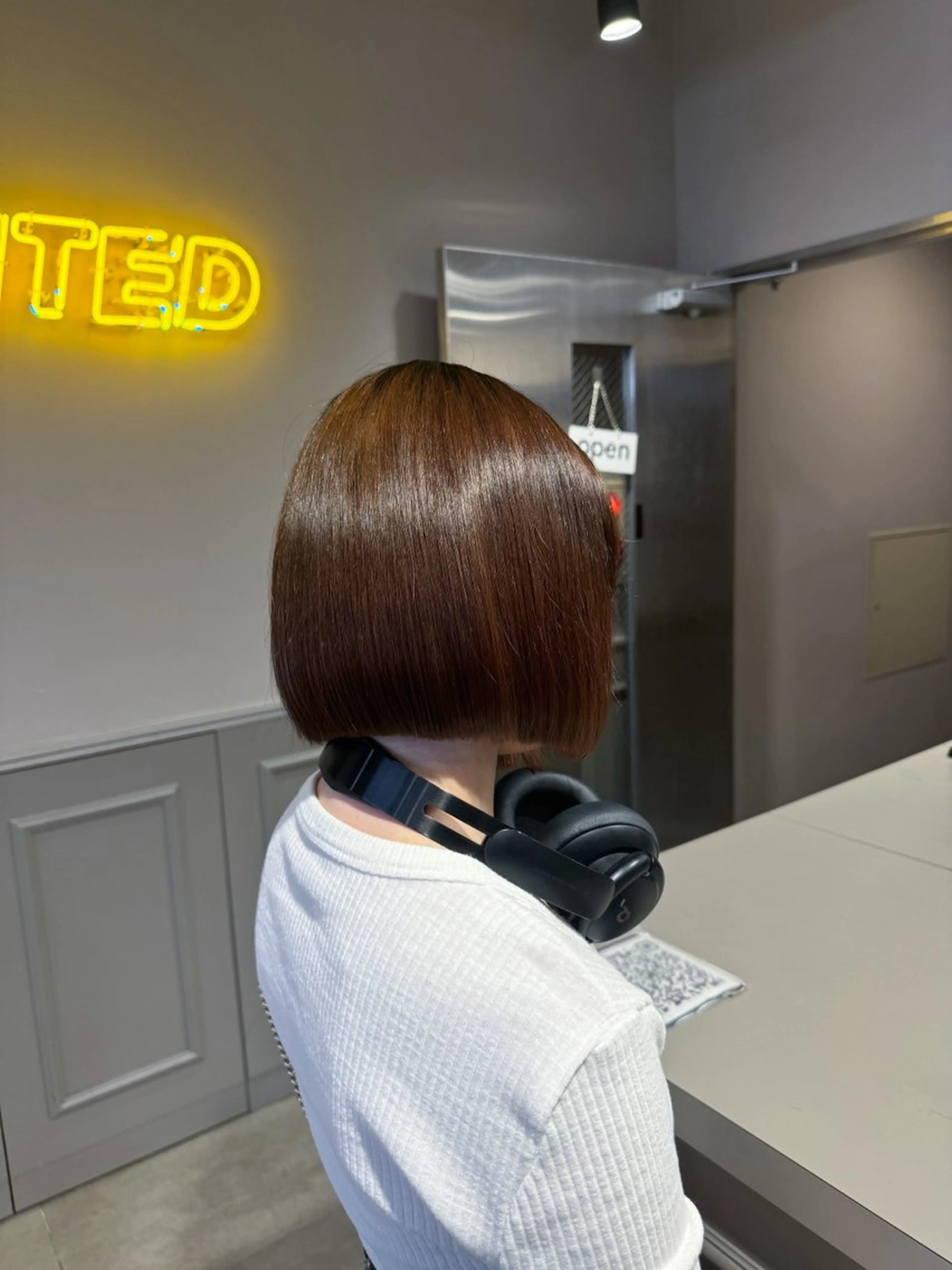 ショート カラー ヘアアレンジ Over hair_ misakiのヘアスタイル