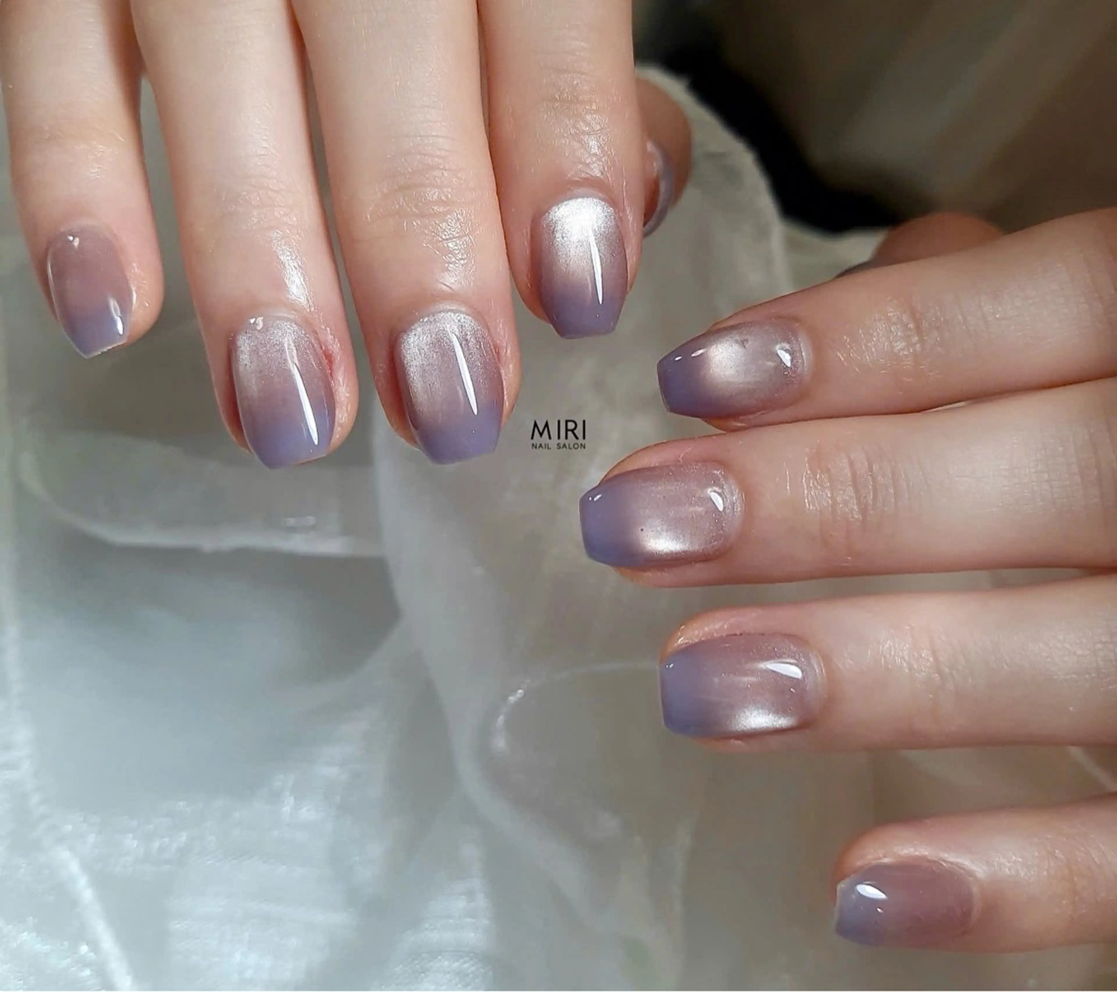 ネイル マグネットネイル ハンドネイル Miri nail salonのネイルデザイン