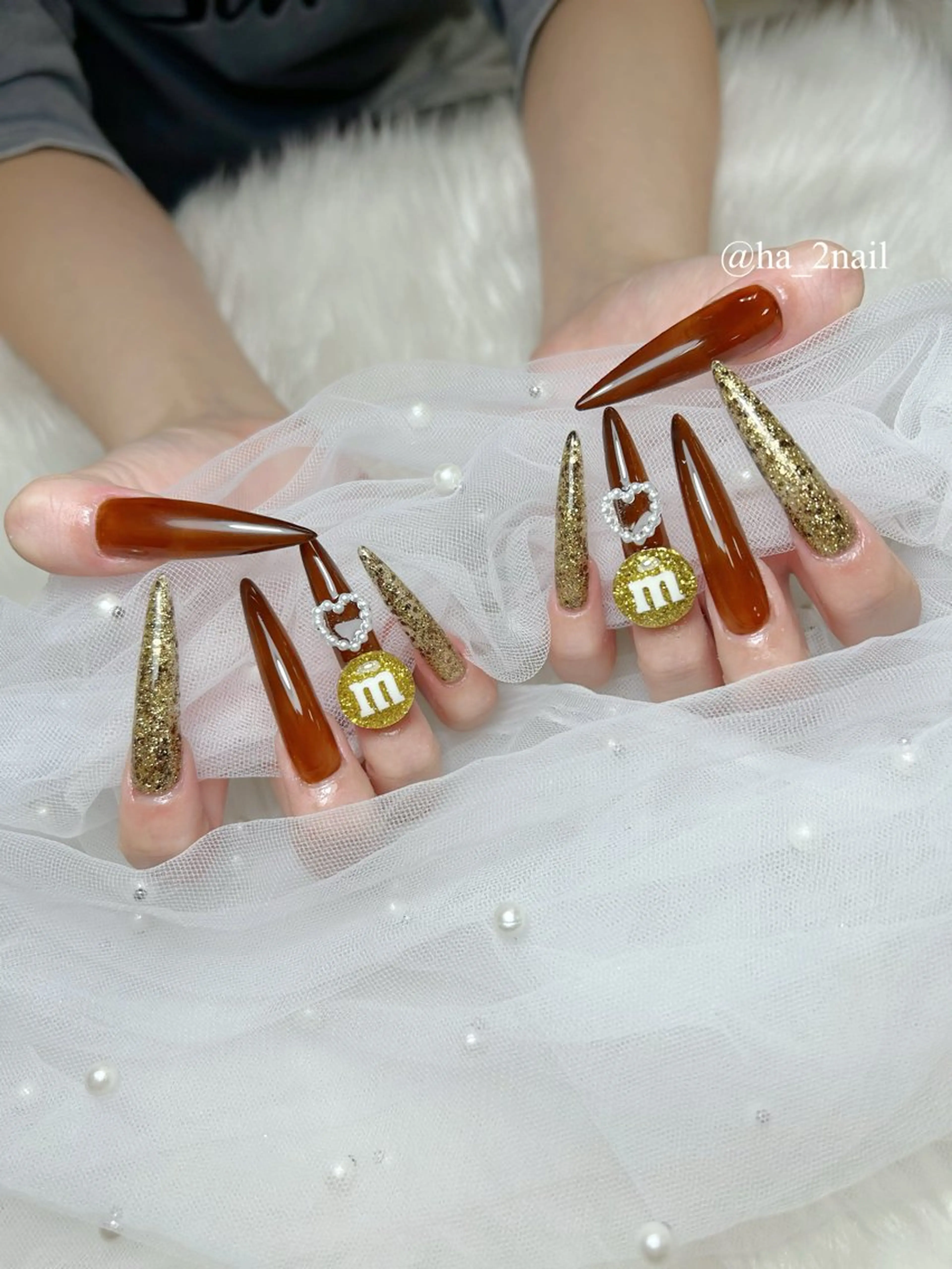 ネイル NAIL and EYELASH ALPHA.所属・ALPHA. 姫繇のネイルデザイン