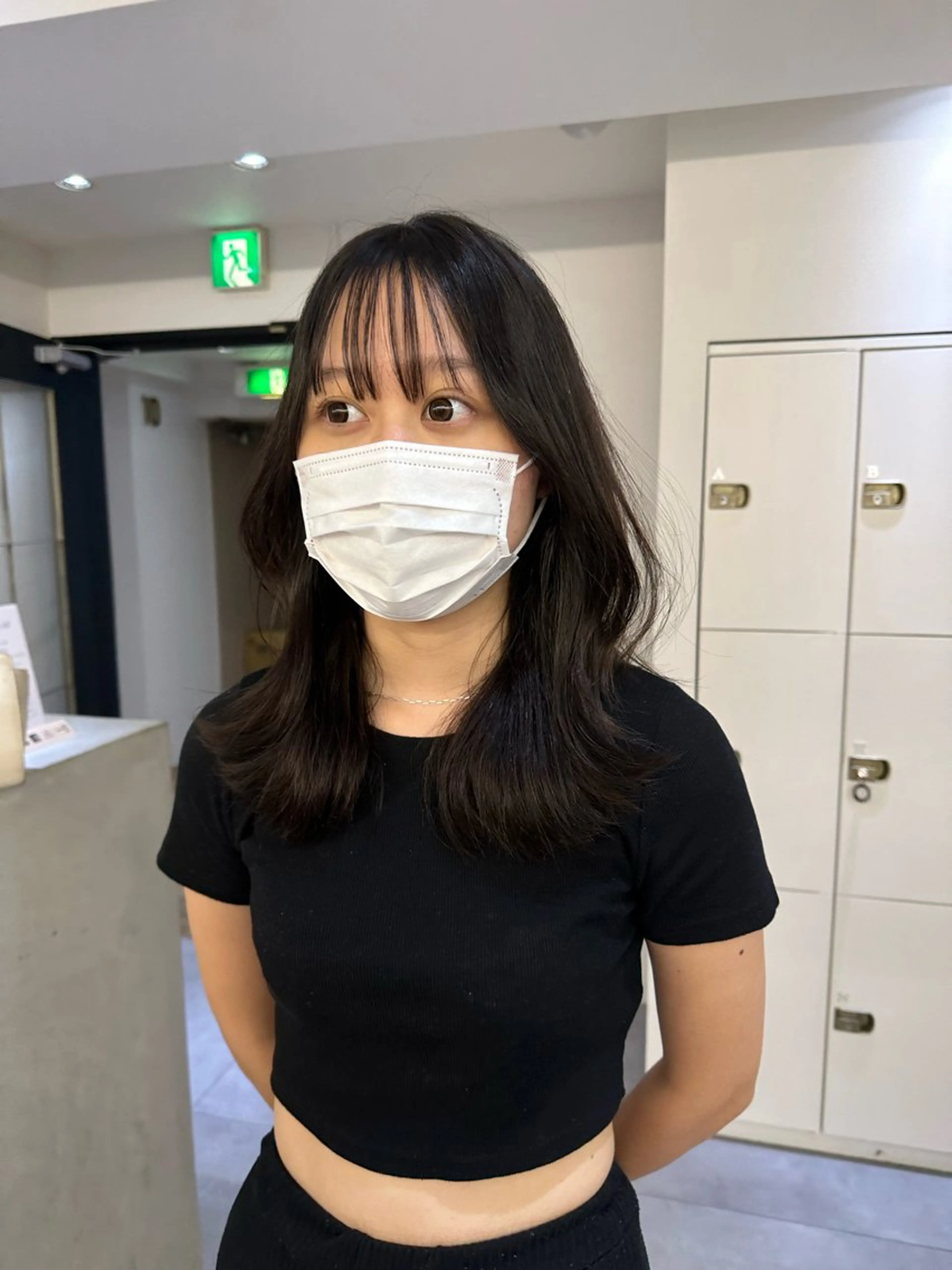 ミディアム AHNKISM所属・トレンド🌷 ボブ　パーマ🩰のヘアスタイル