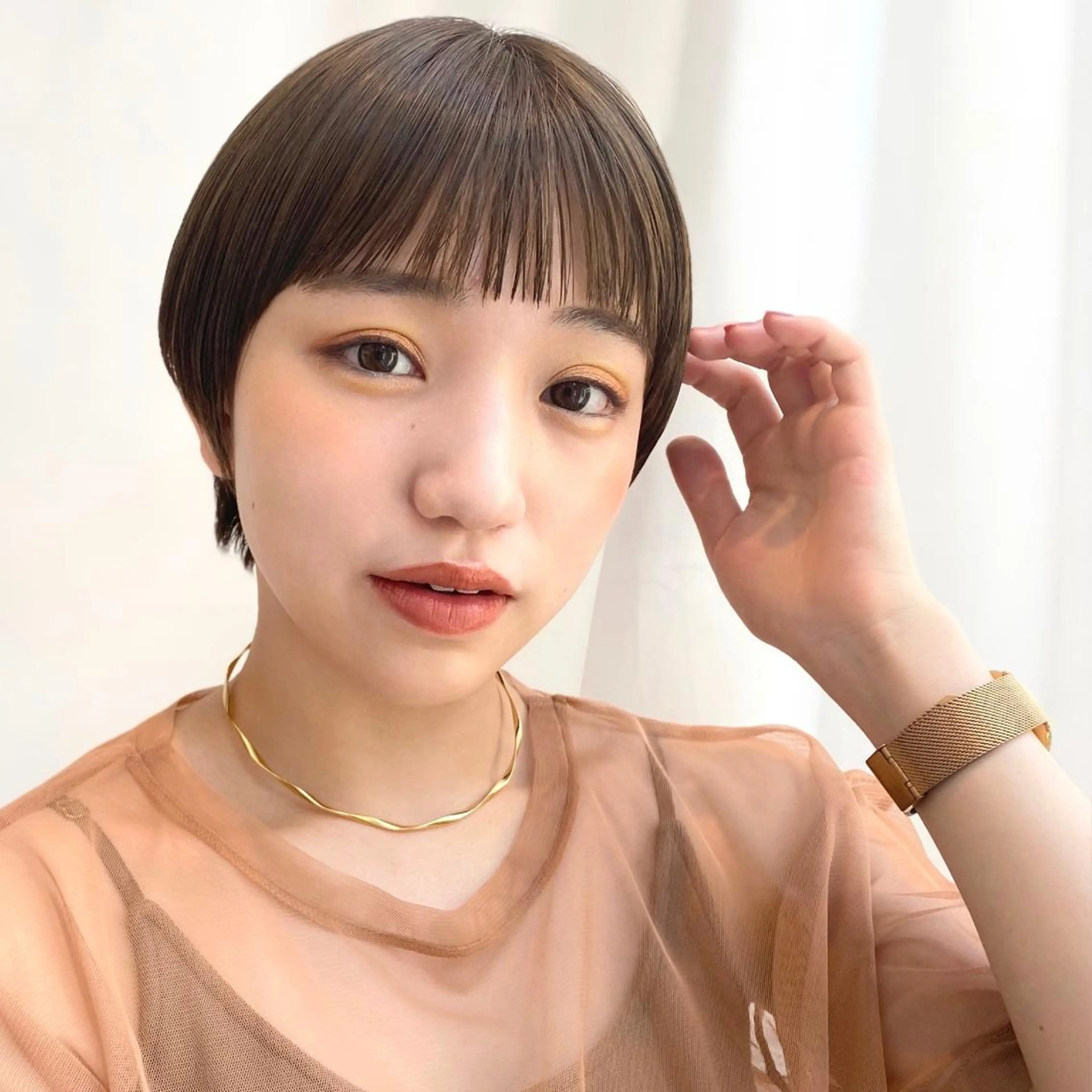 ショート 韓国くびれレイヤー 🇰🇷はづきのヘアスタイル