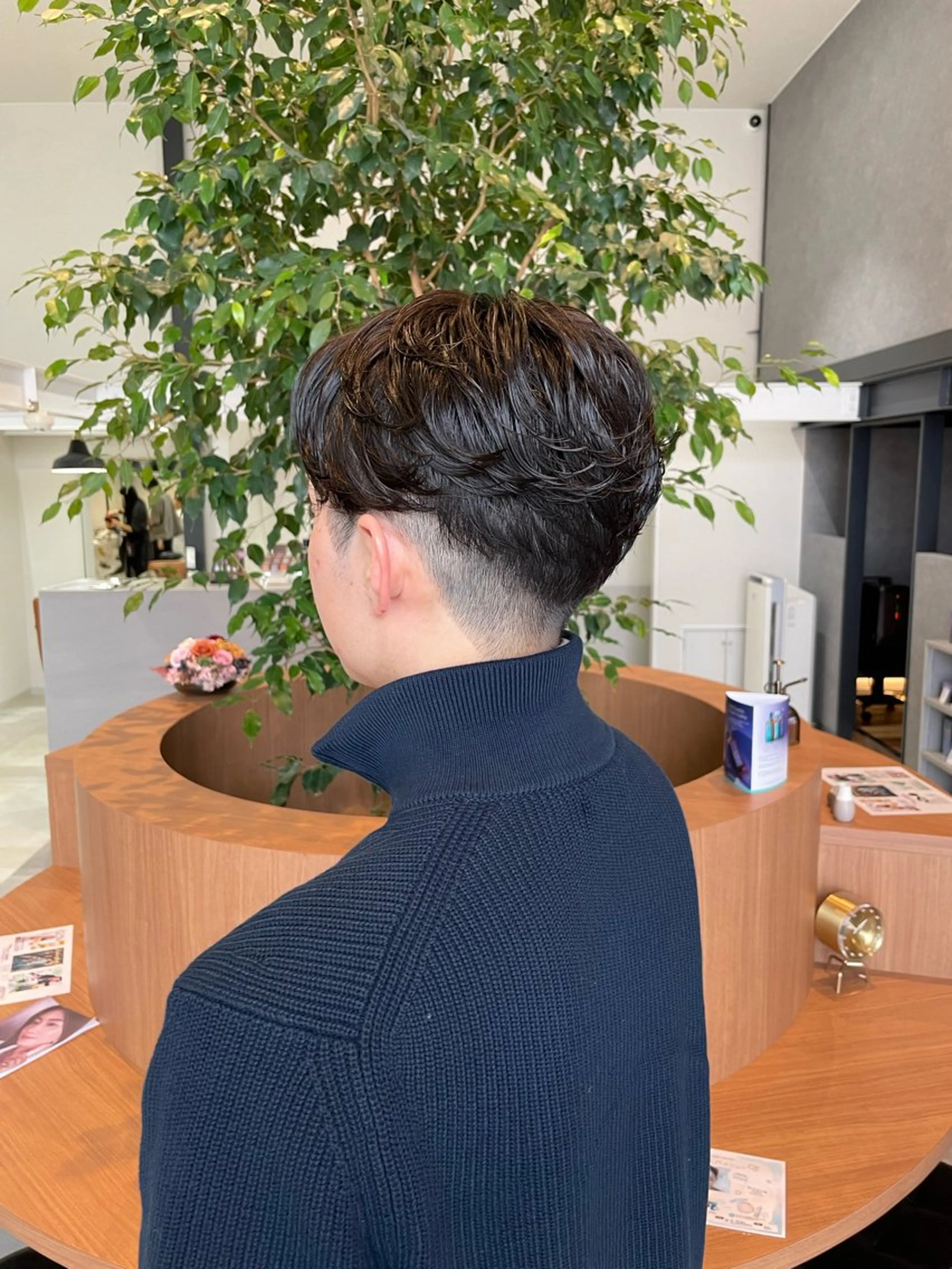 ショート メンズ メンズパーマ カット パーマ ayaka |トレンドヘアのヘアスタイル