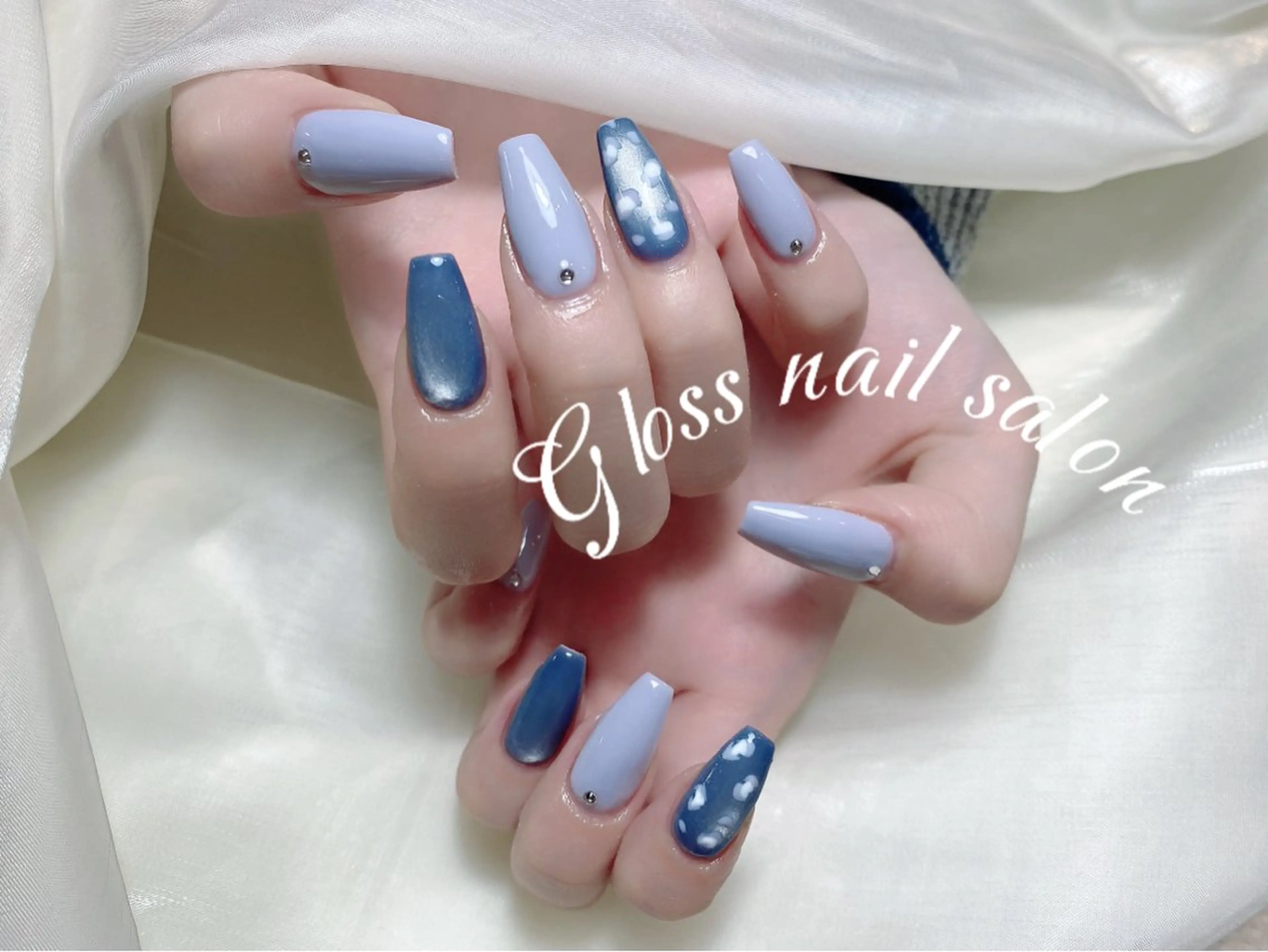 ネイル ハンドネイル Gloss nail 💅yuna✨のネイルデザイン