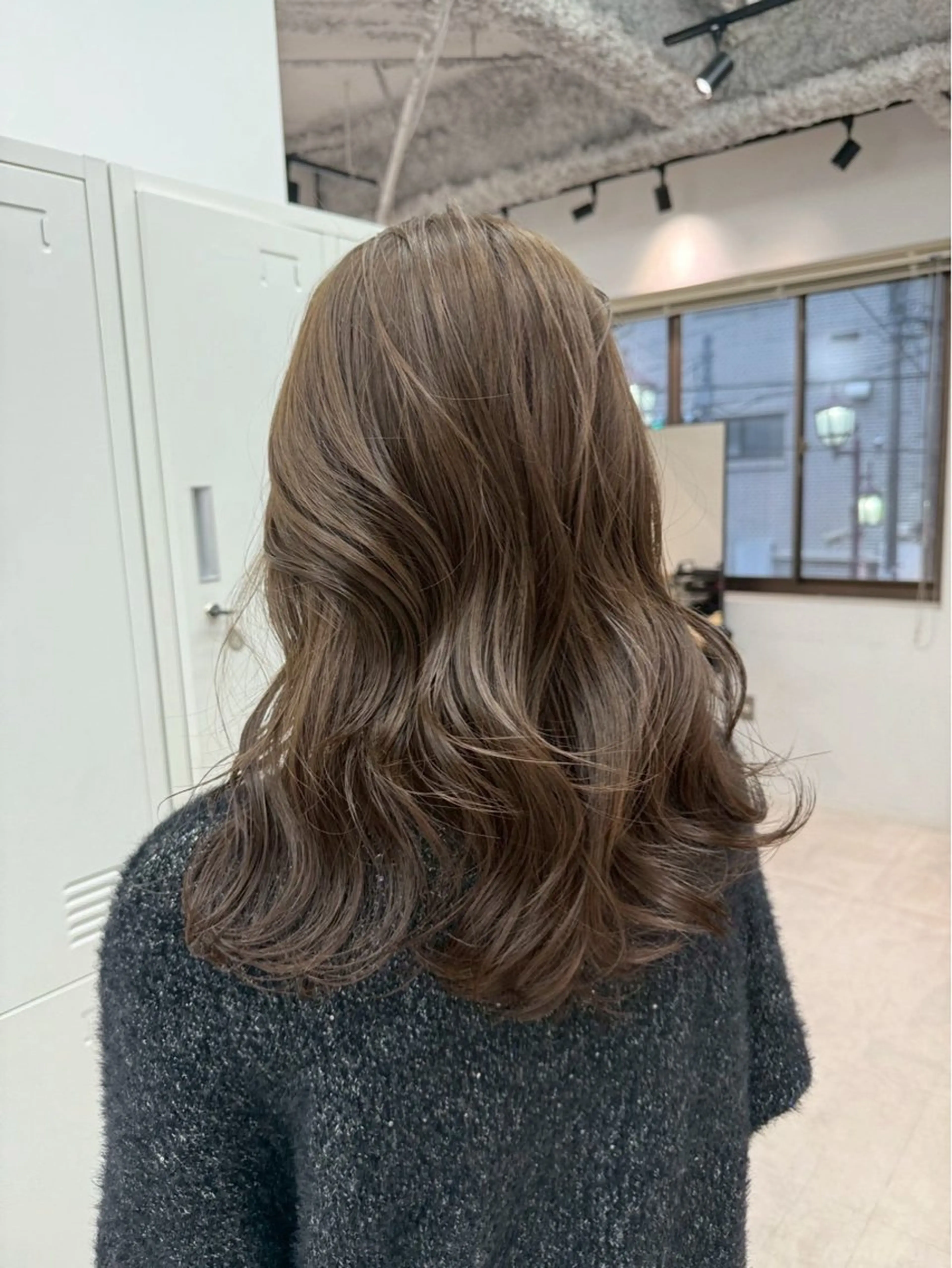 セミロング 縮毛矯正 /sara🎀🪽のヘアスタイル