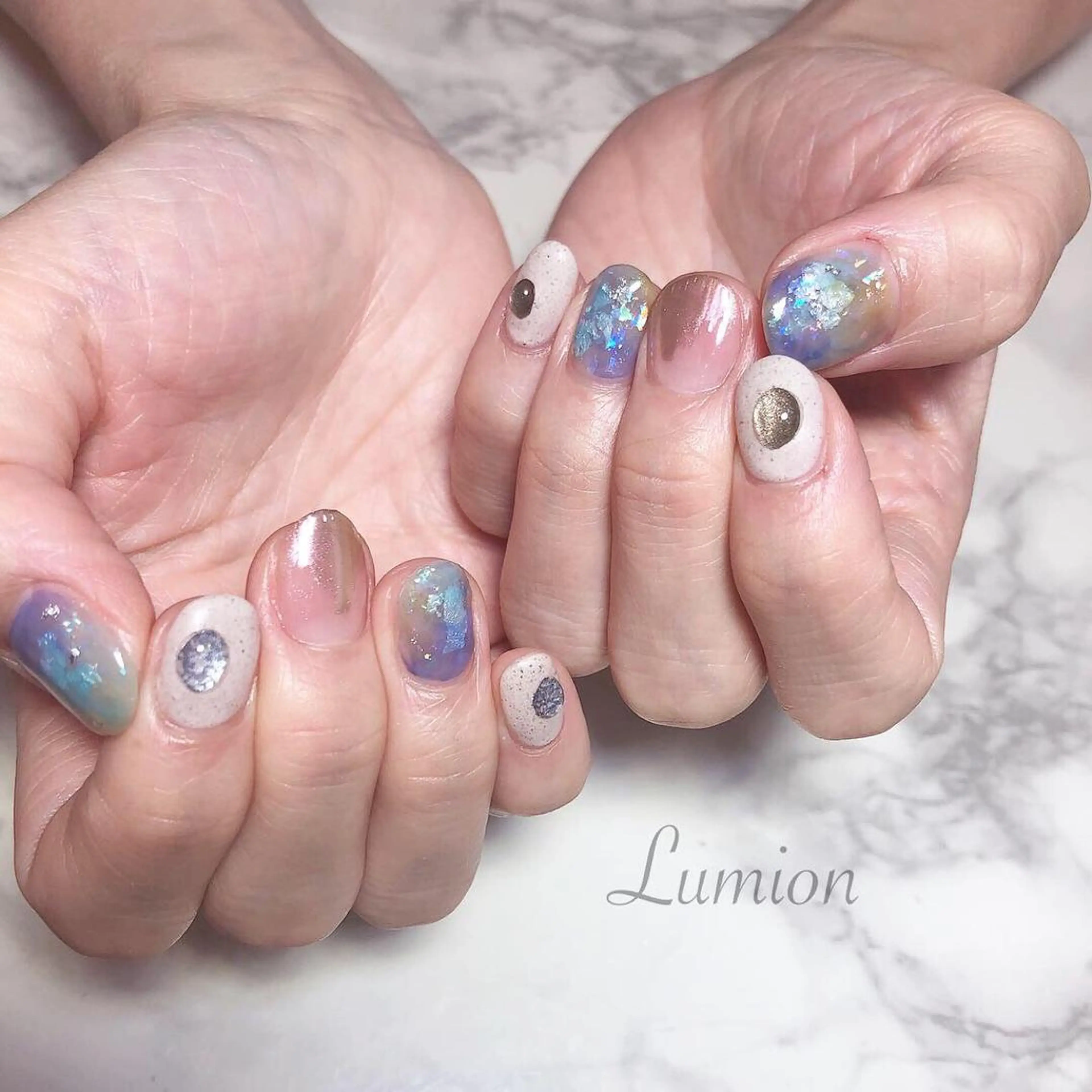 ネイル ニュアンスネイル ハンドネイル 菊地 美沙斗のネイルデザイン