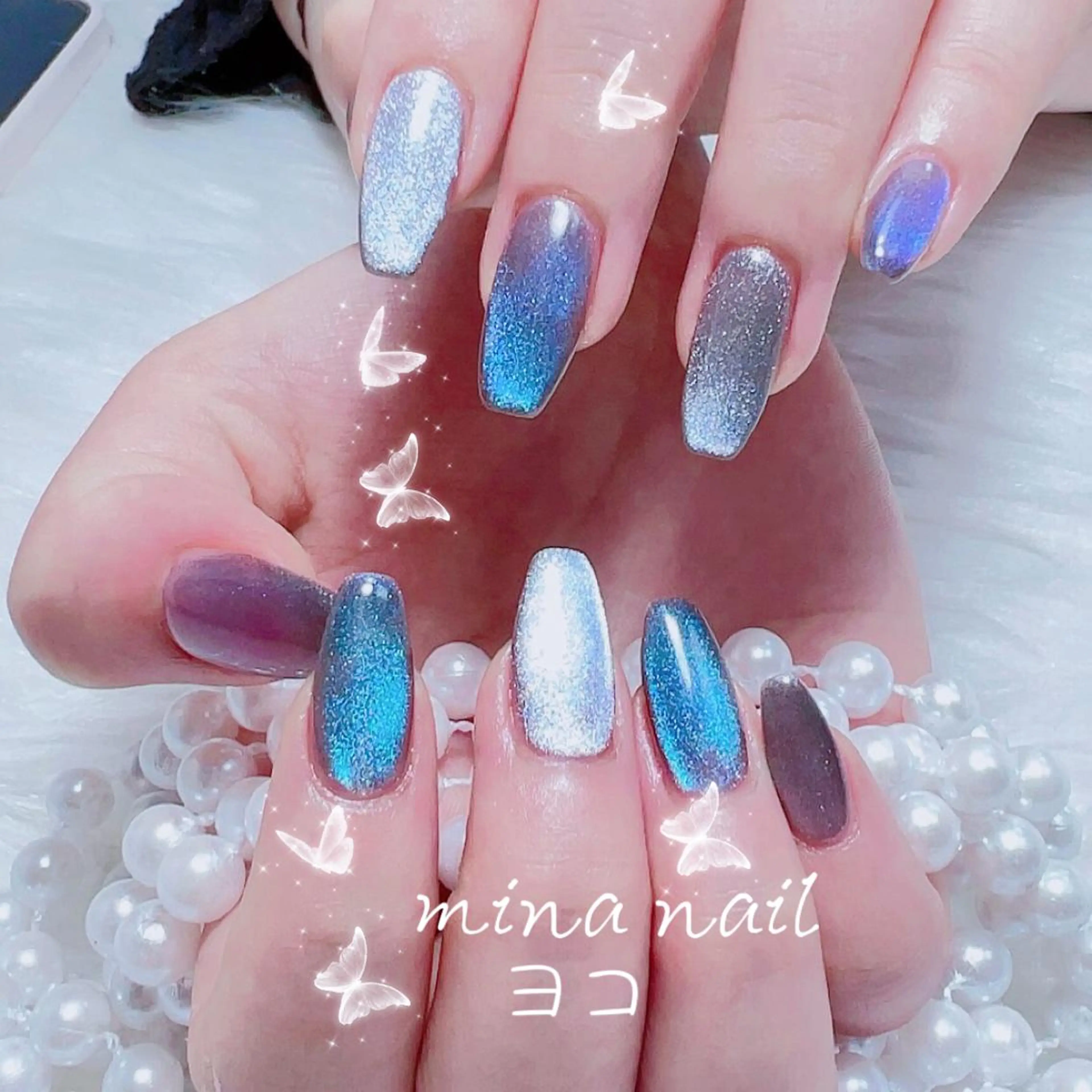 ネイル 🎀まゆ 🪽🐾のネイルデザイン