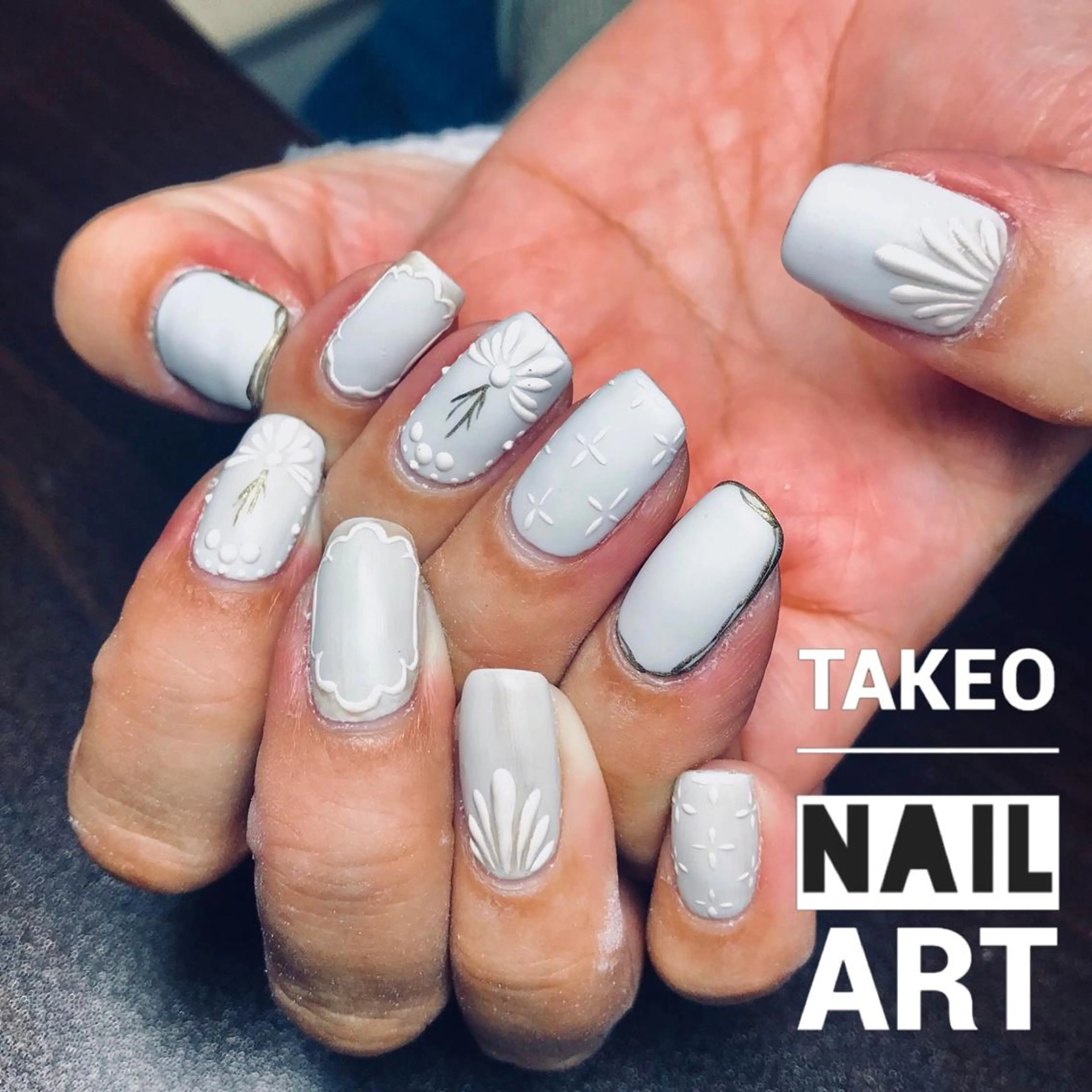ミディアム ネイル nail&eye Aoのマツエク・マツパデザイン