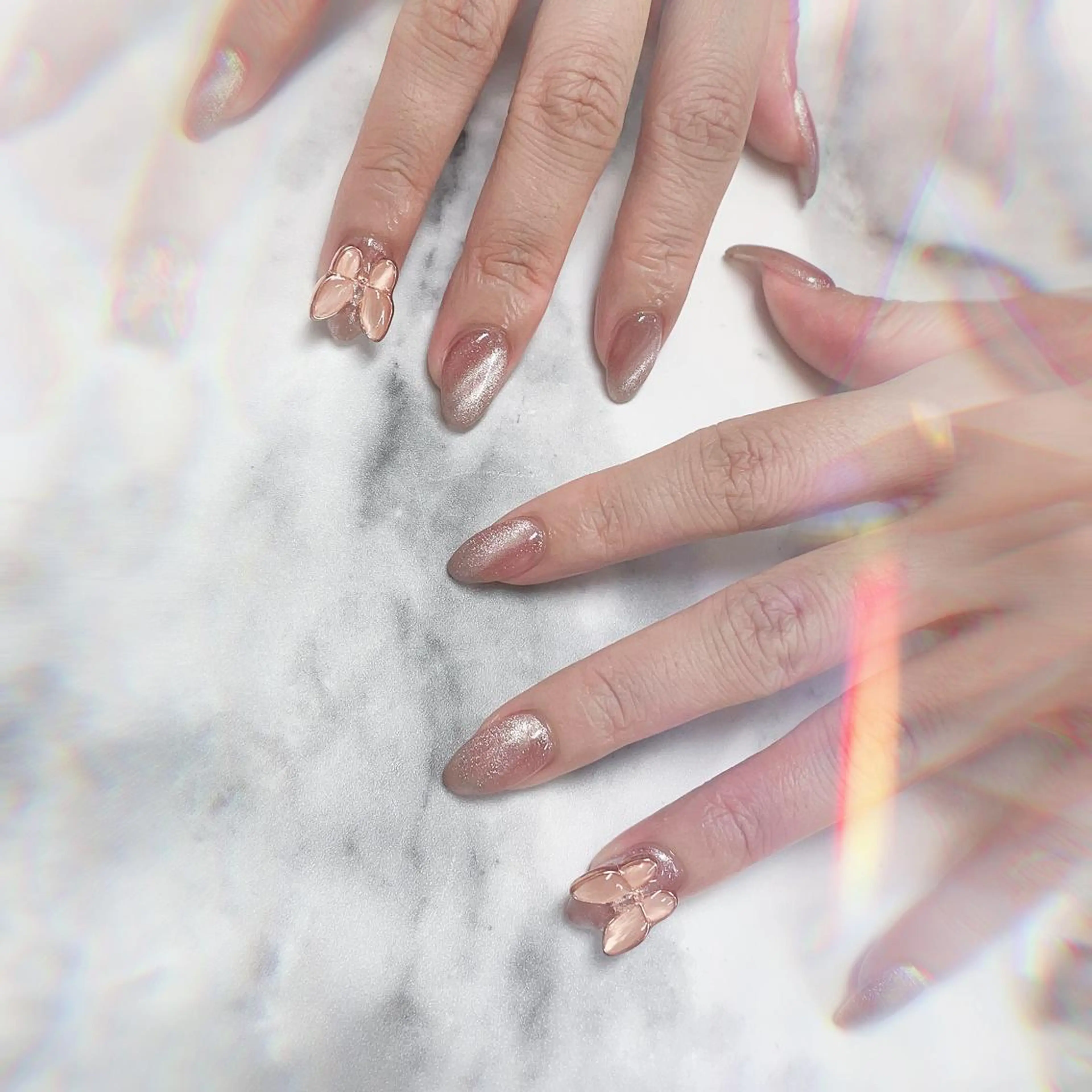 セミロング ネイル 💎ビューティサロン 湘南　RIRAN💎のネイルデザイン