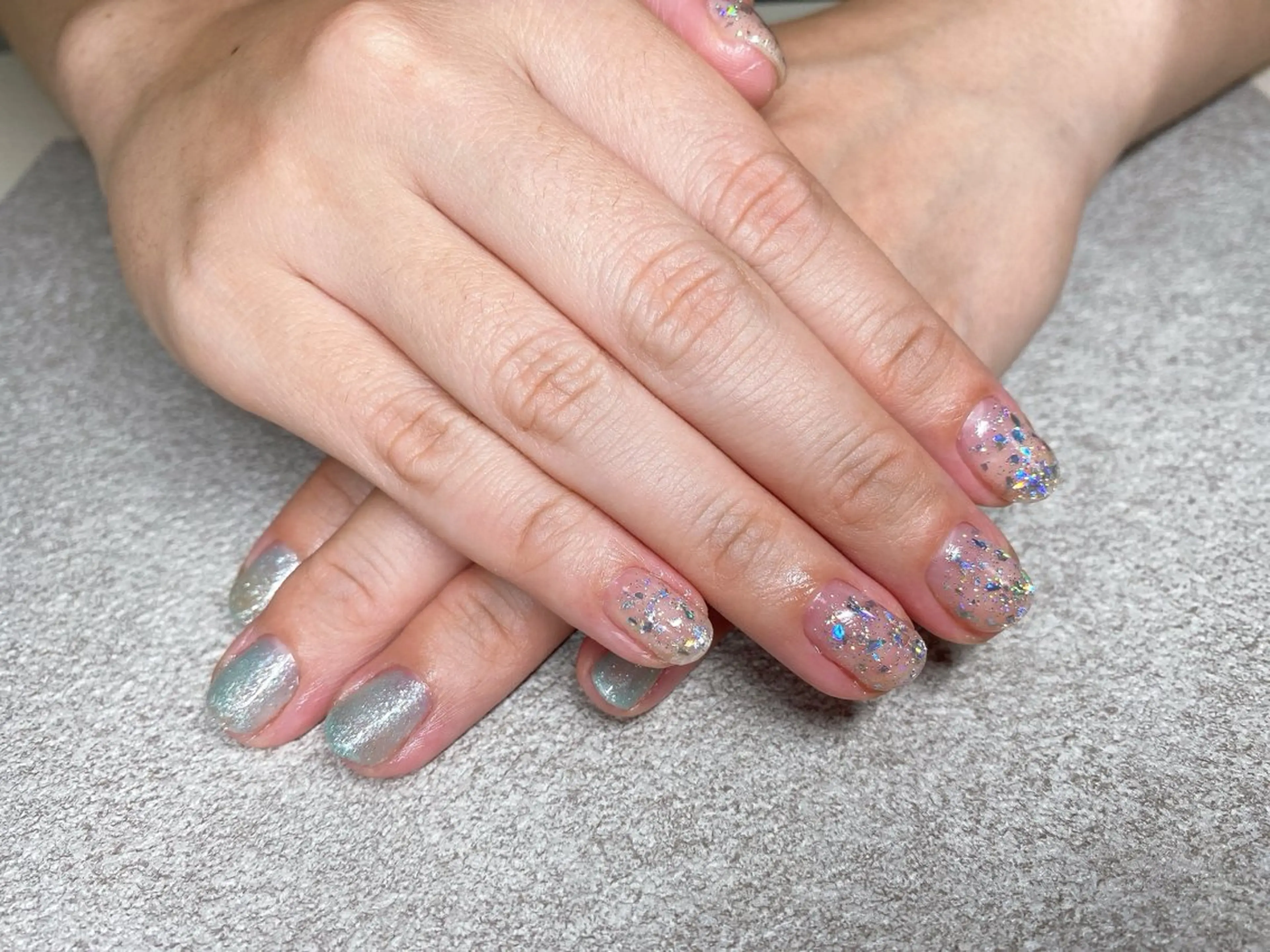 ネイル ワンカラーネイル 齋藤 優花のネイルデザイン