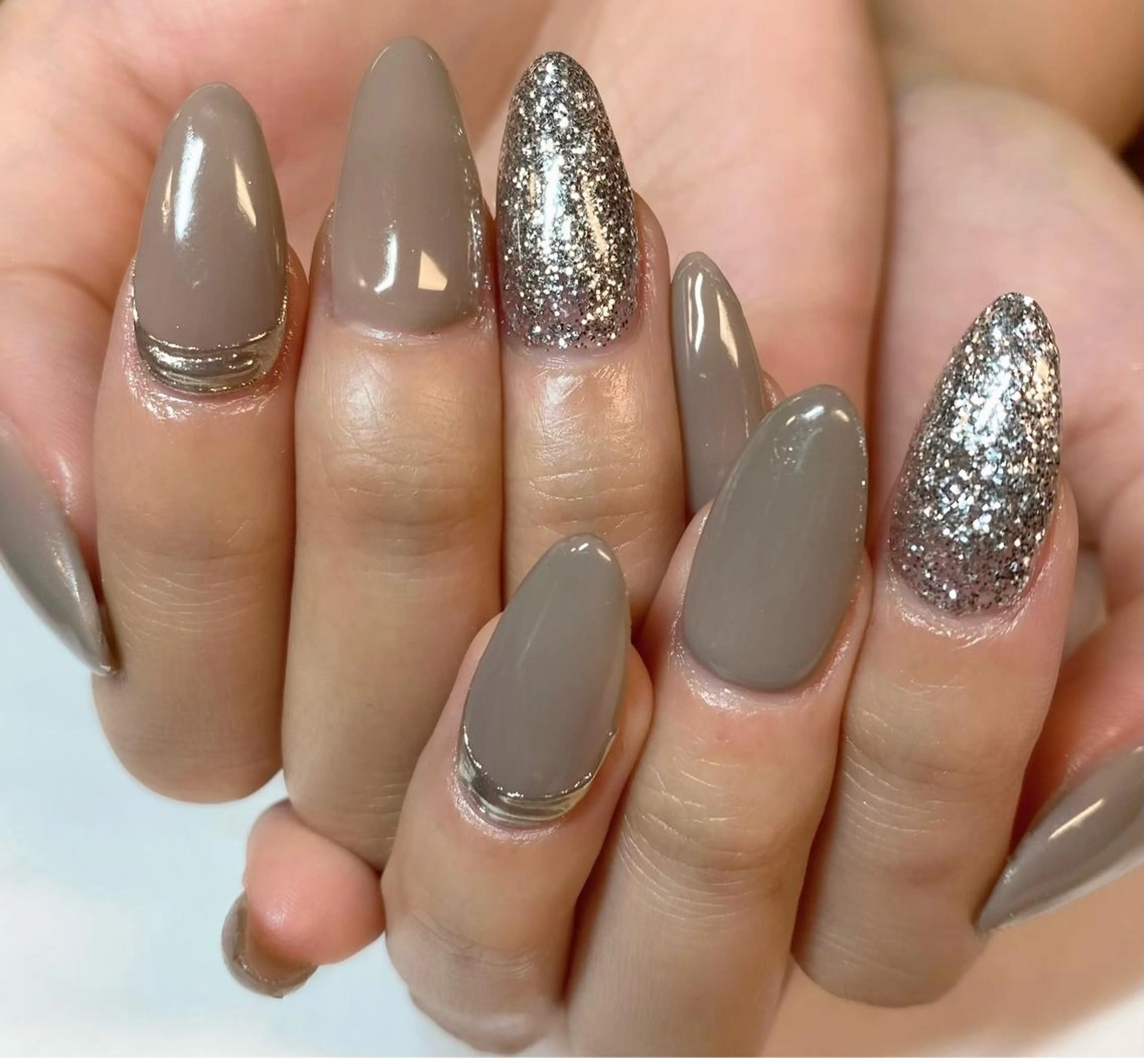 ネイル ワンカラーネイル シンプルネイル ハンドネイル F.T.S nailのネイルデザイン