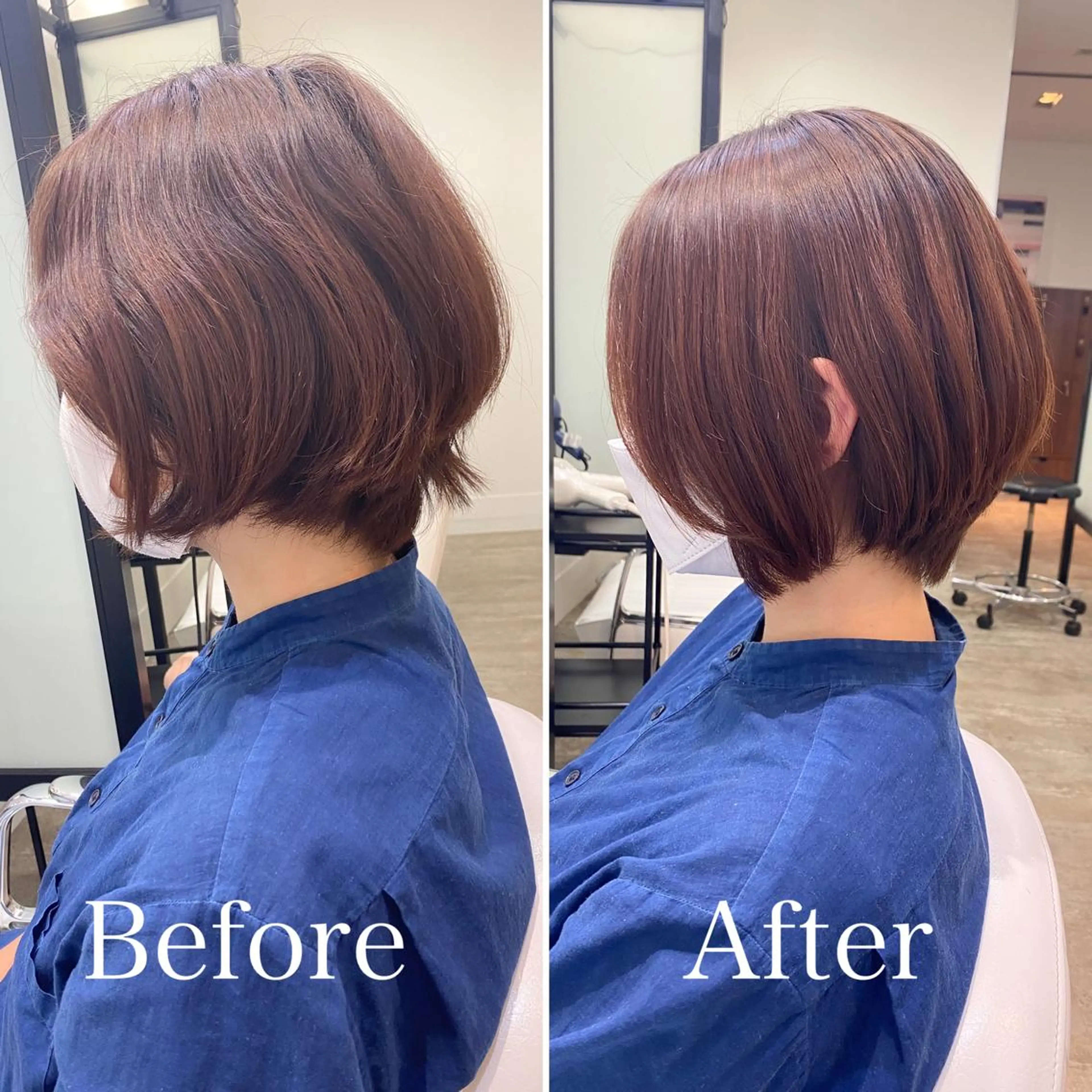 ショート パーマ THE DAY所属・AKI HASHIMOTOのヘアスタイル