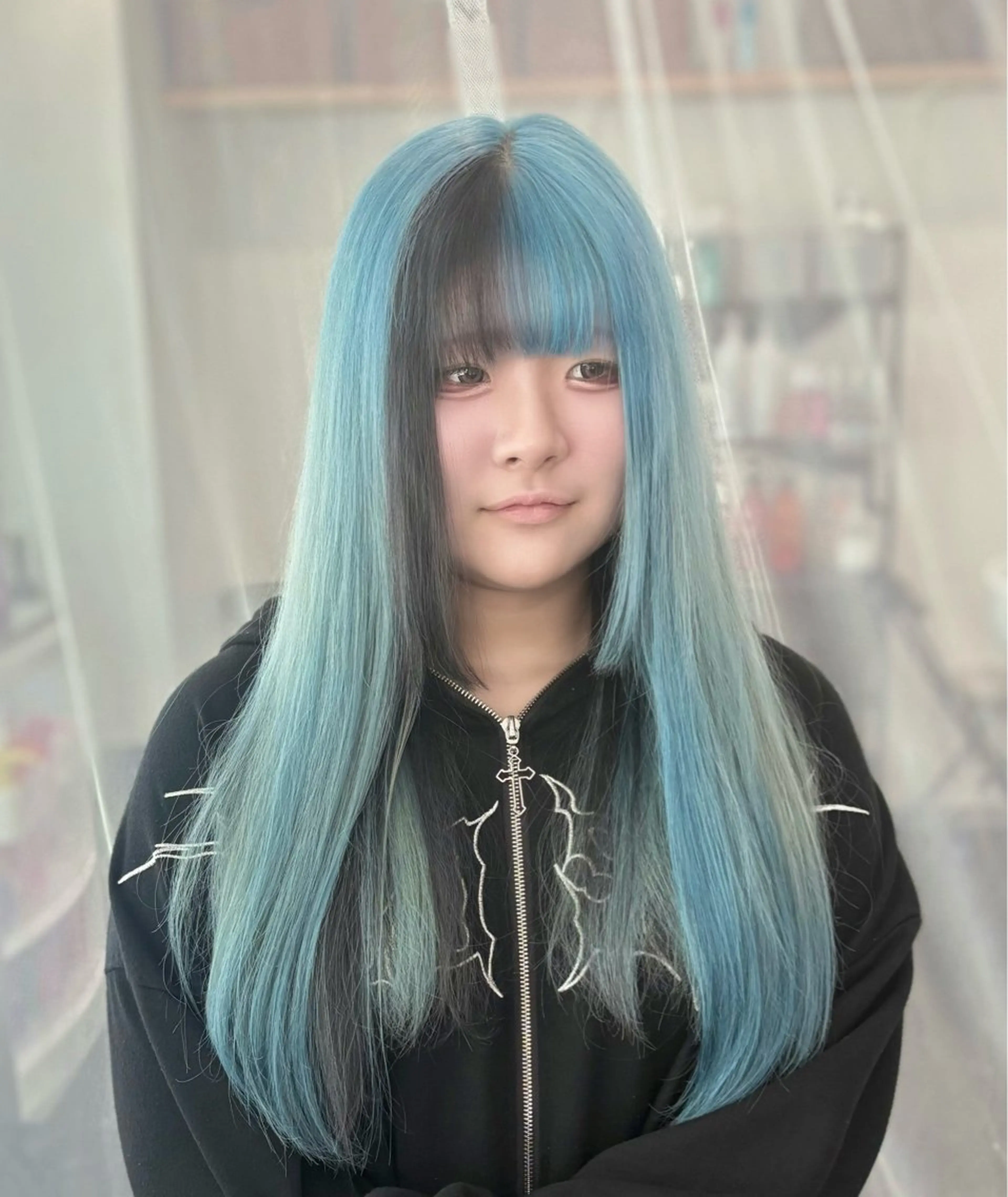 ロング カラー ヘアカラー トリートメント GaKu/ハイトーン /ブリーチ/ブロンドのヘアスタイル