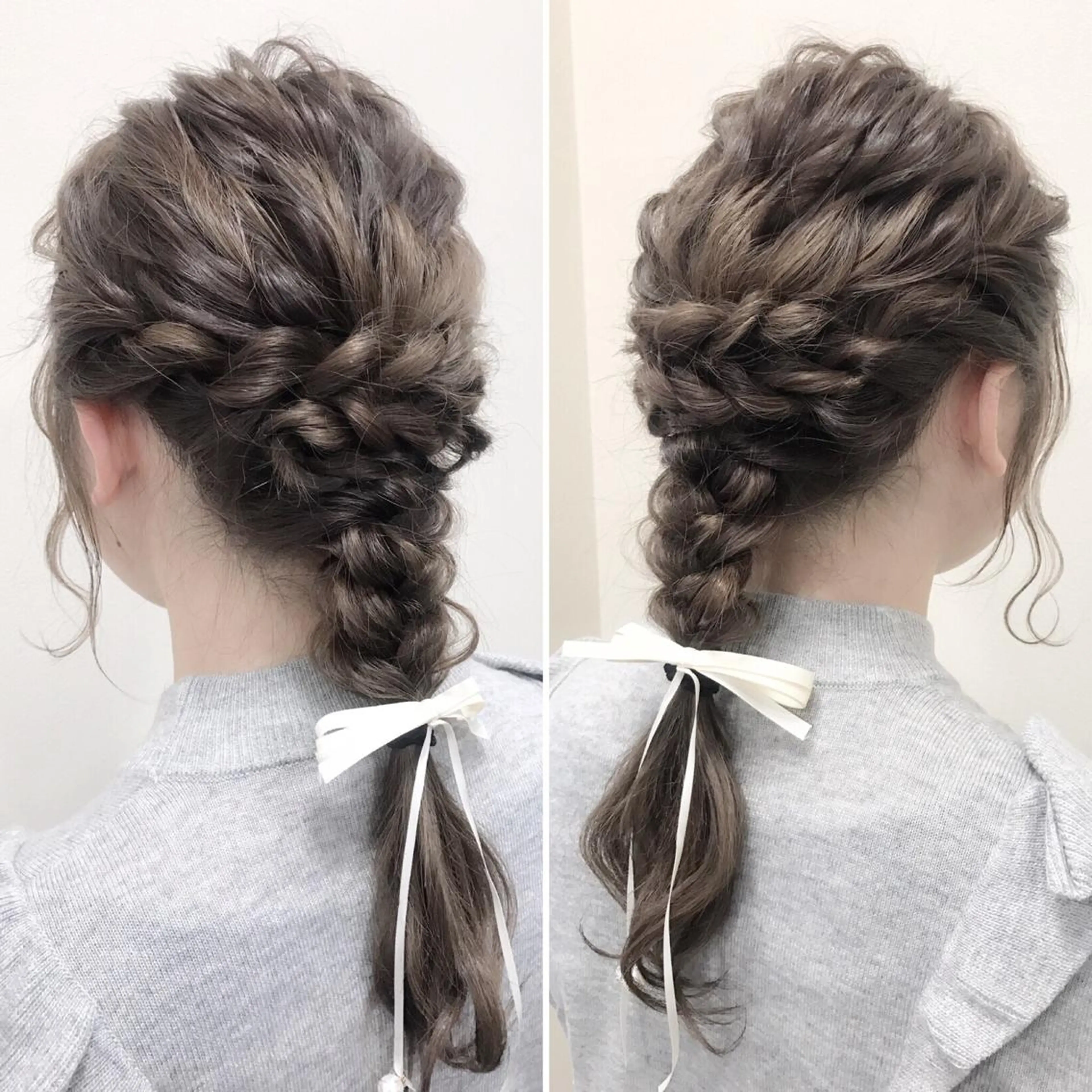 セミロング ロング ヘアアレンジ 沢田 瞳のヘアスタイル