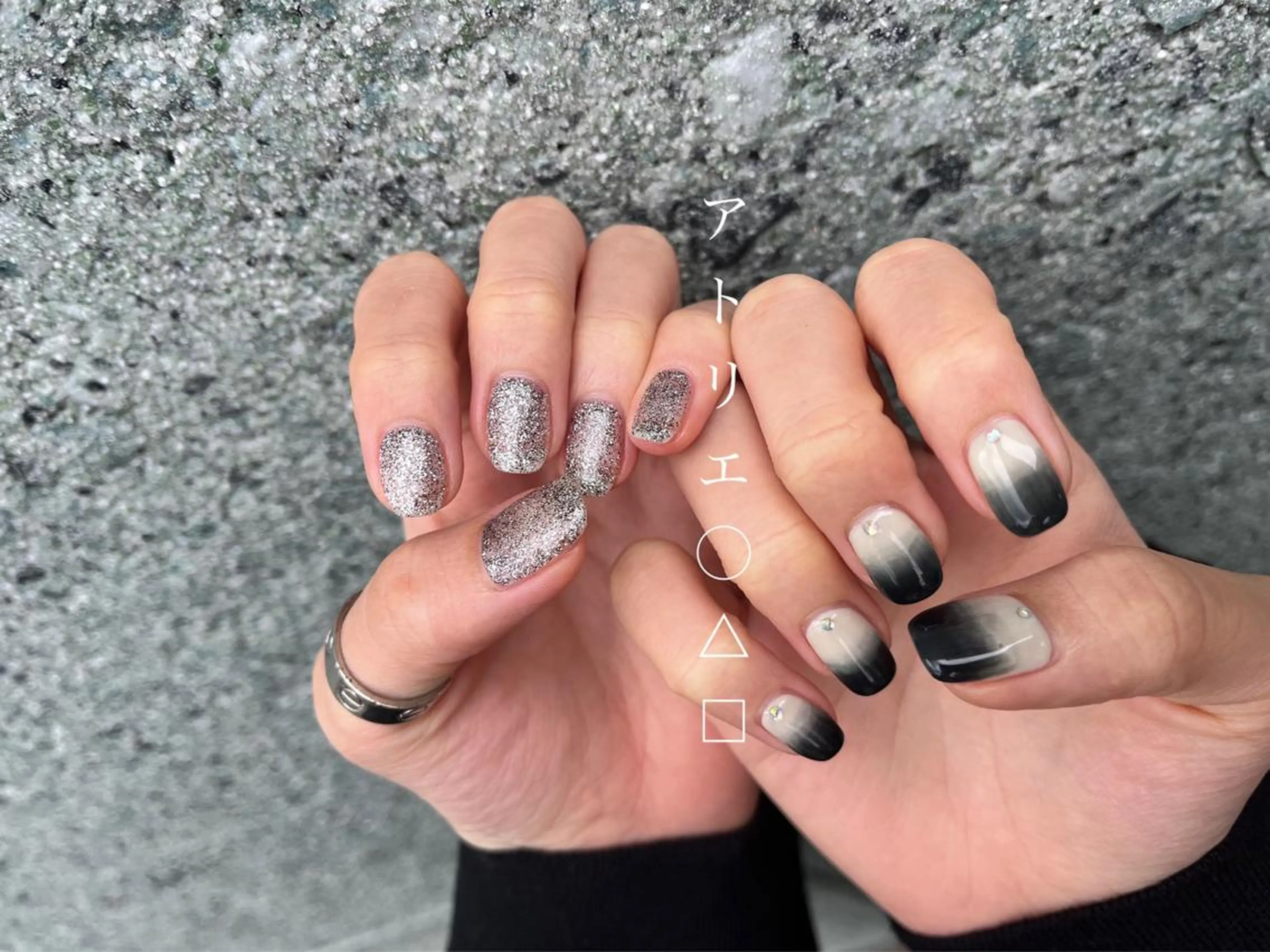 ネイル ハンドネイル アトリエ ○△□のネイルデザイン