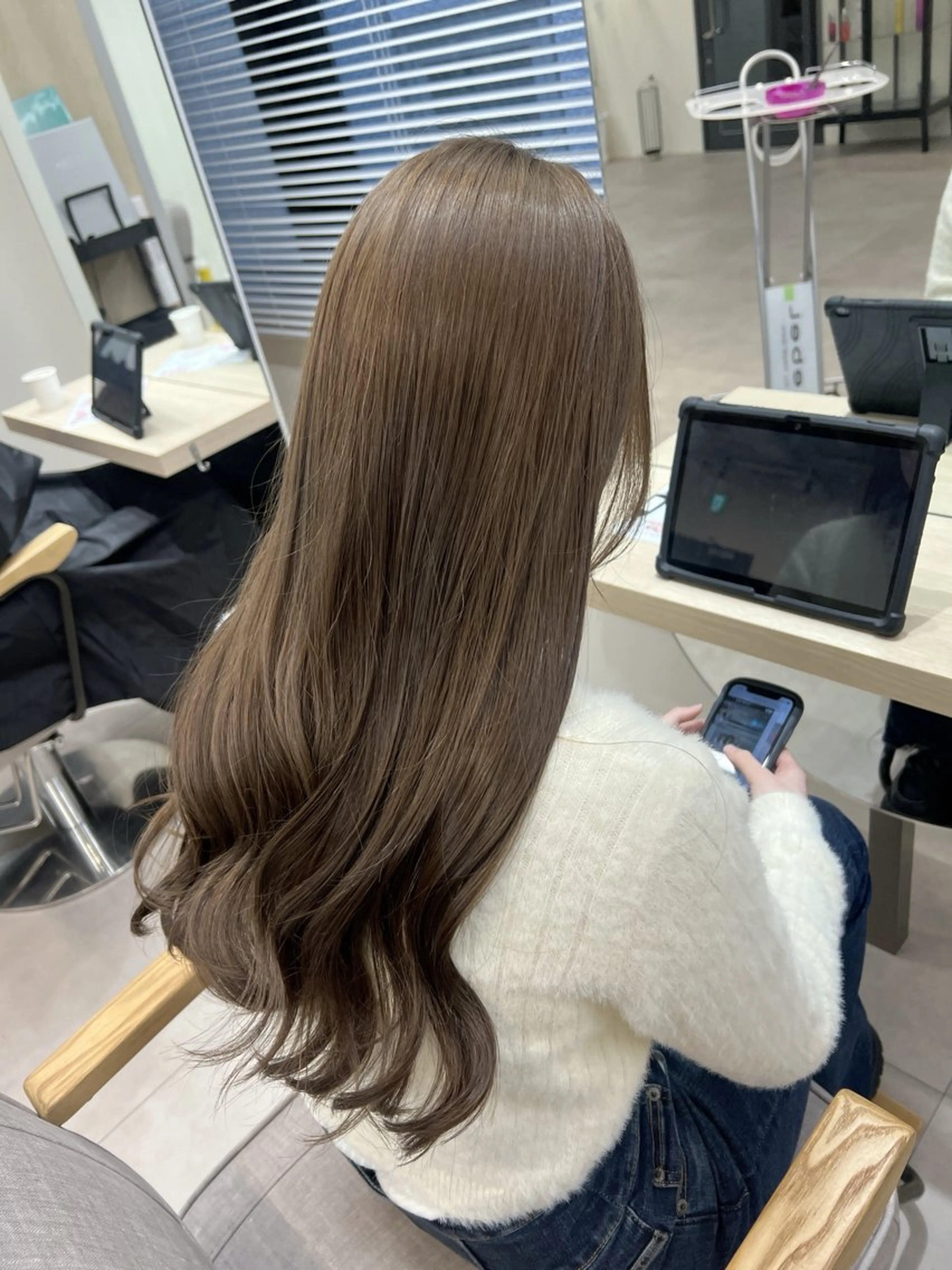 ロング カラー ヘアカラー メンズ レイヤー ウルフ 弓木啓輔のヘアスタイル