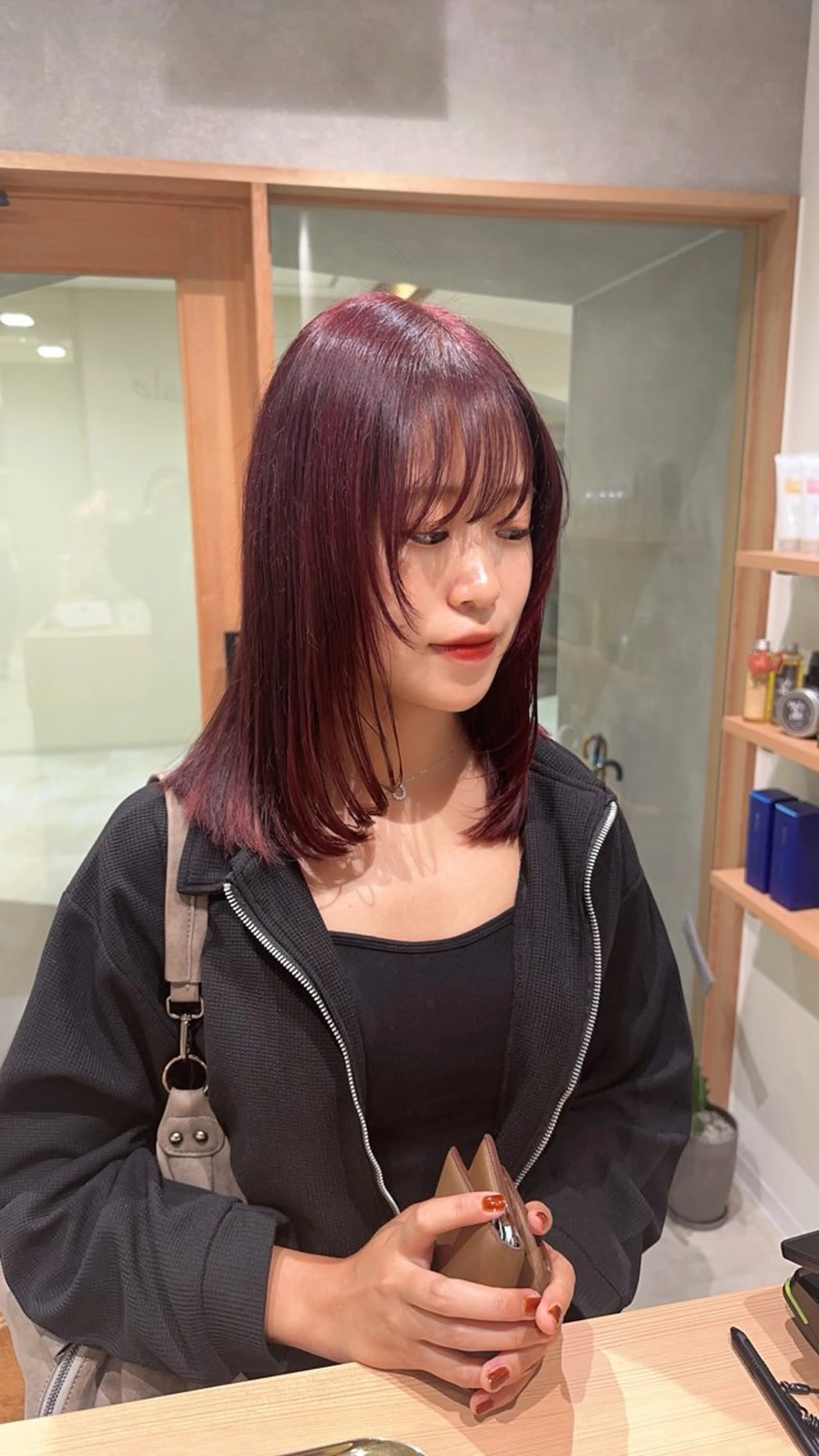 セミロング カラー hair resort REGALO八尾店所属・植田 颯真のヘアスタイル