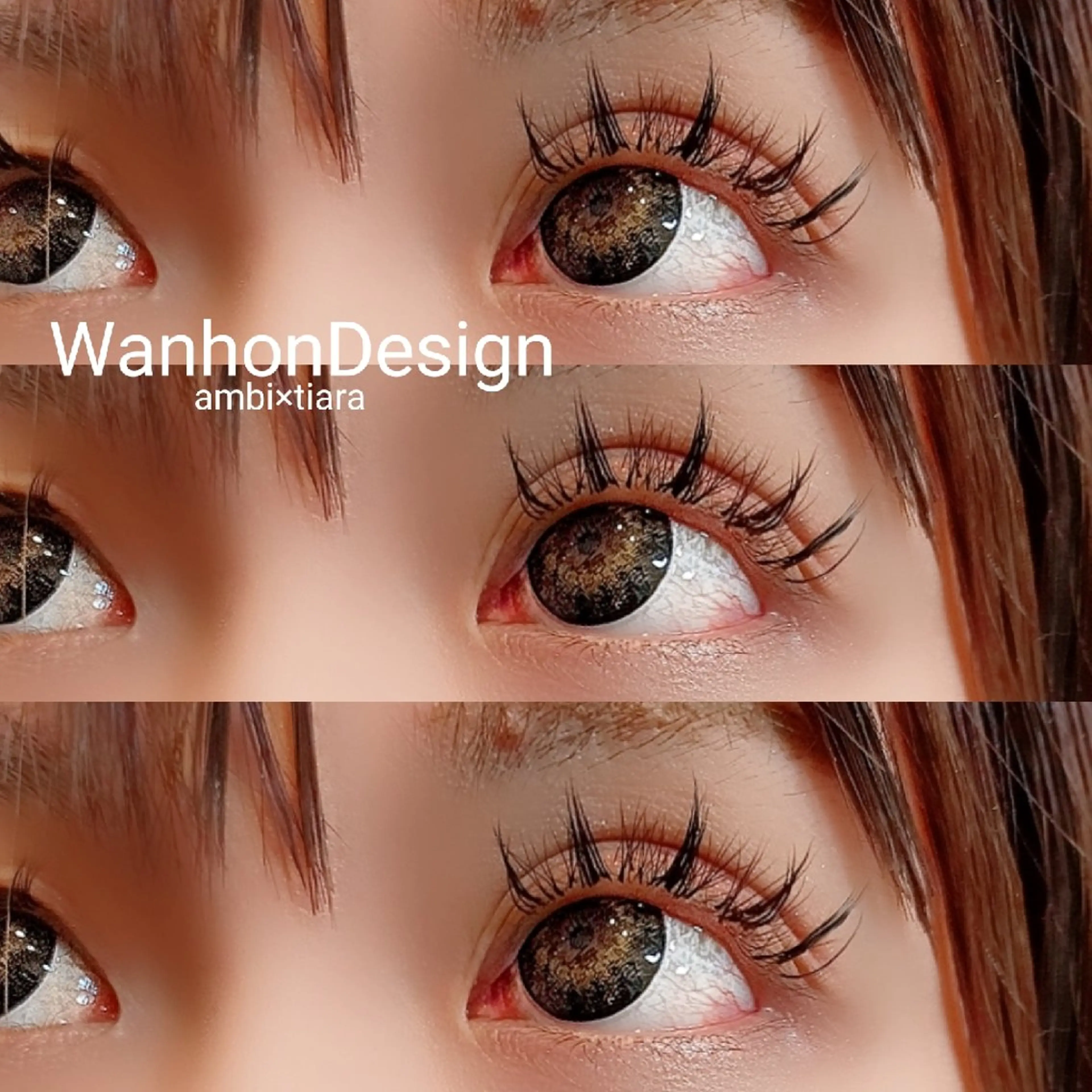 マツエク・マツパ 束感まつ毛 ワンホンマツエク ambi with tiara所属・ambi×tiara NAOKAのマツエク・マツパデザイン