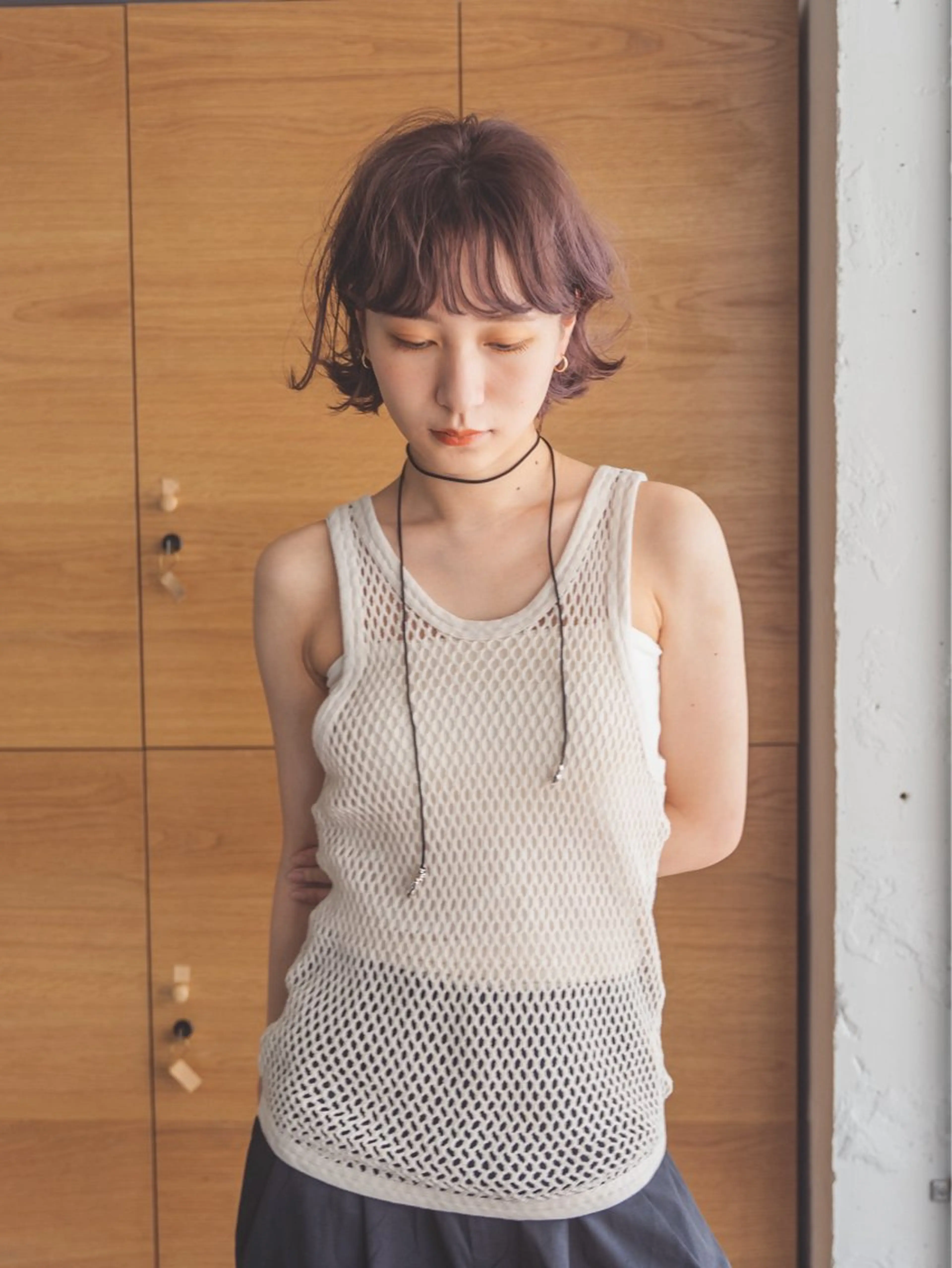 ミディアム   トワのヘアスタイル