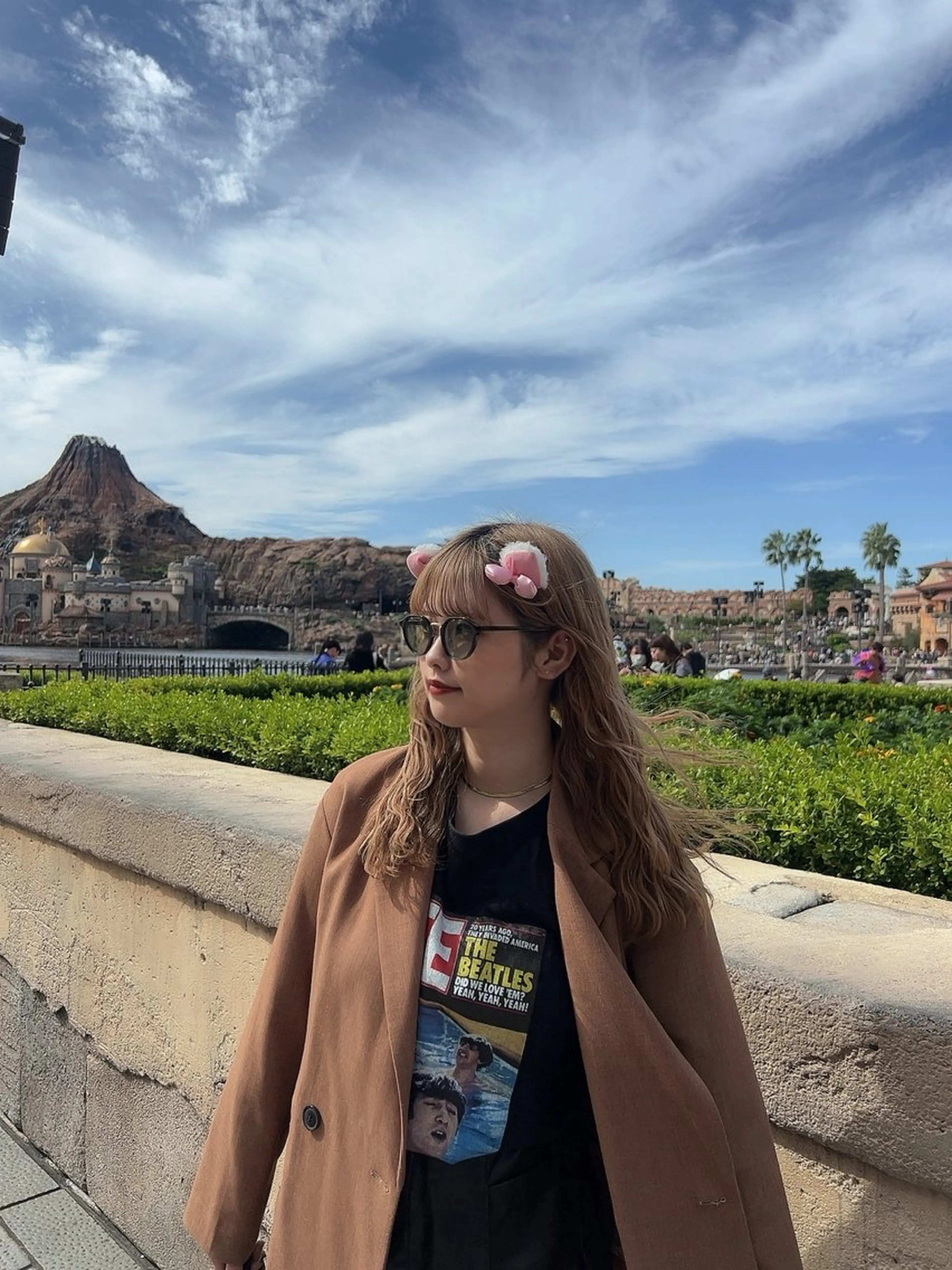 ロング カラー ベージュカラー ハイトーンカラー 🎀ベージュカラー/ kae🎀のヘアスタイル