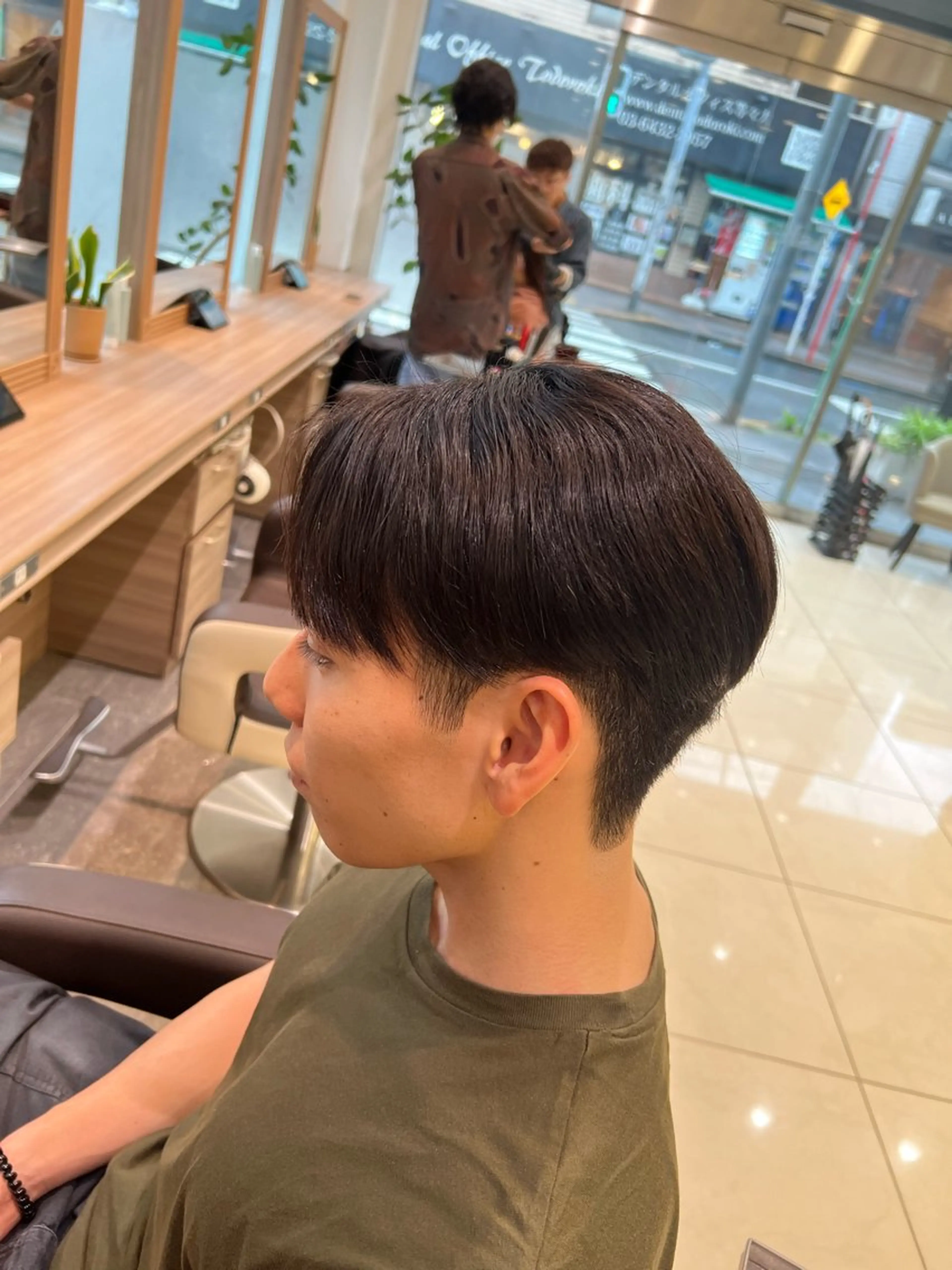 パーマ メンズ カット 縮毛矯正 SENA 再現性 パーマと縮毛矯正のヘアスタイル