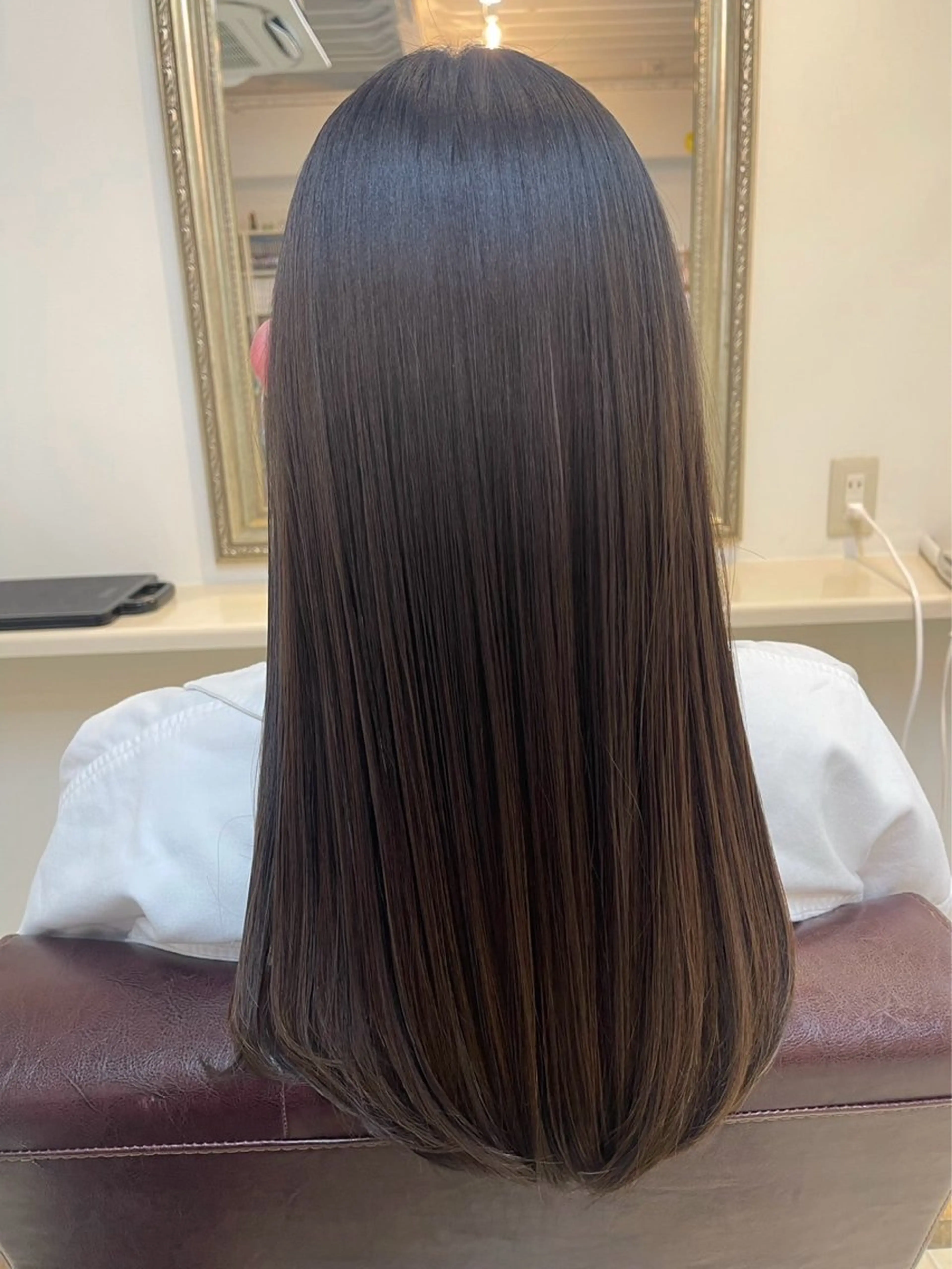 ロング 髪質改善 カット 縮毛矯正 トリートメント 【髪質改善】Cyan 中村ちゅんみのヘアスタイル