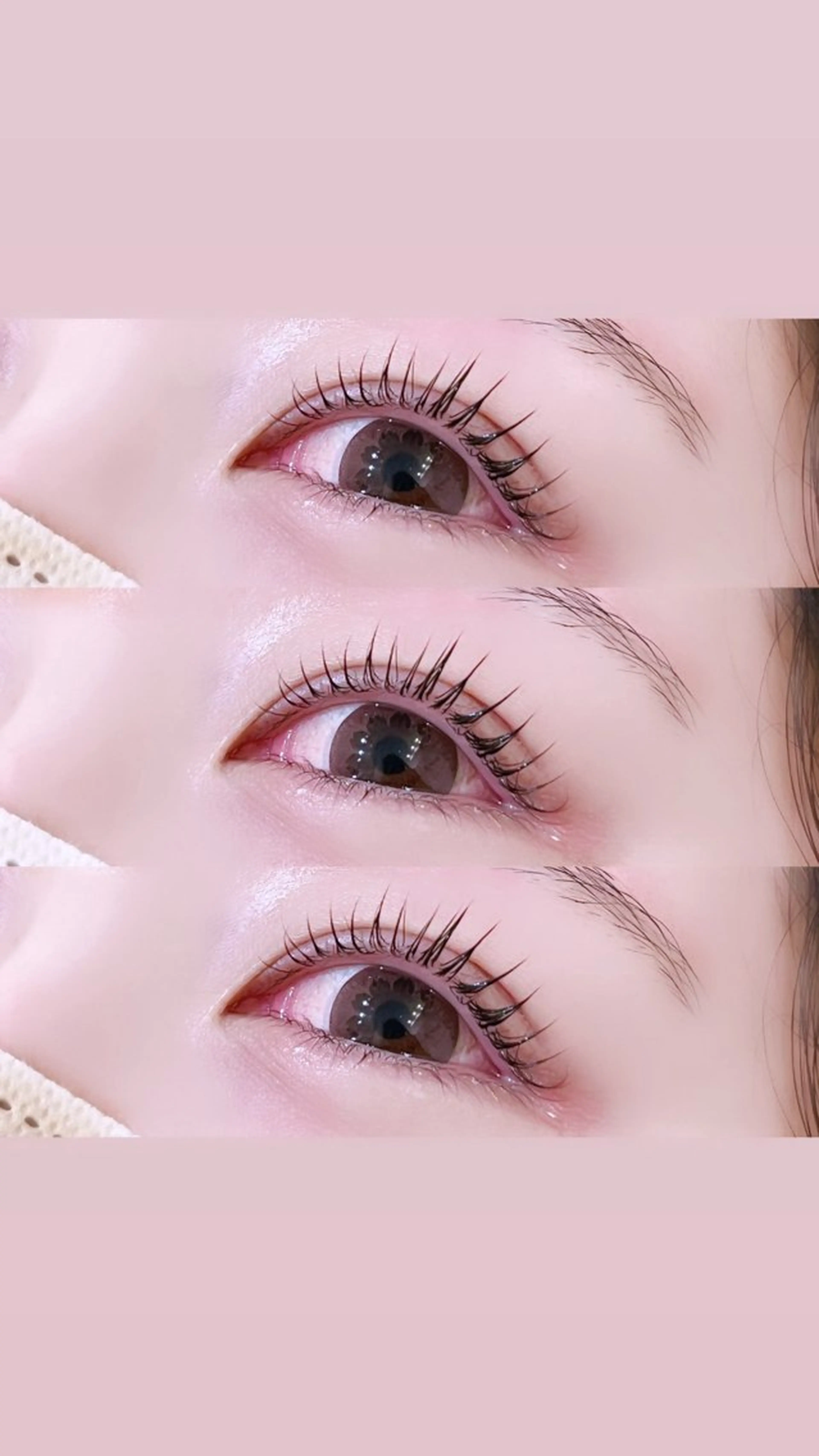 マツエク・マツパ まつげパーマ レイヤーカット┊ 透 明感カラー┊ YUIのヘアスタイル