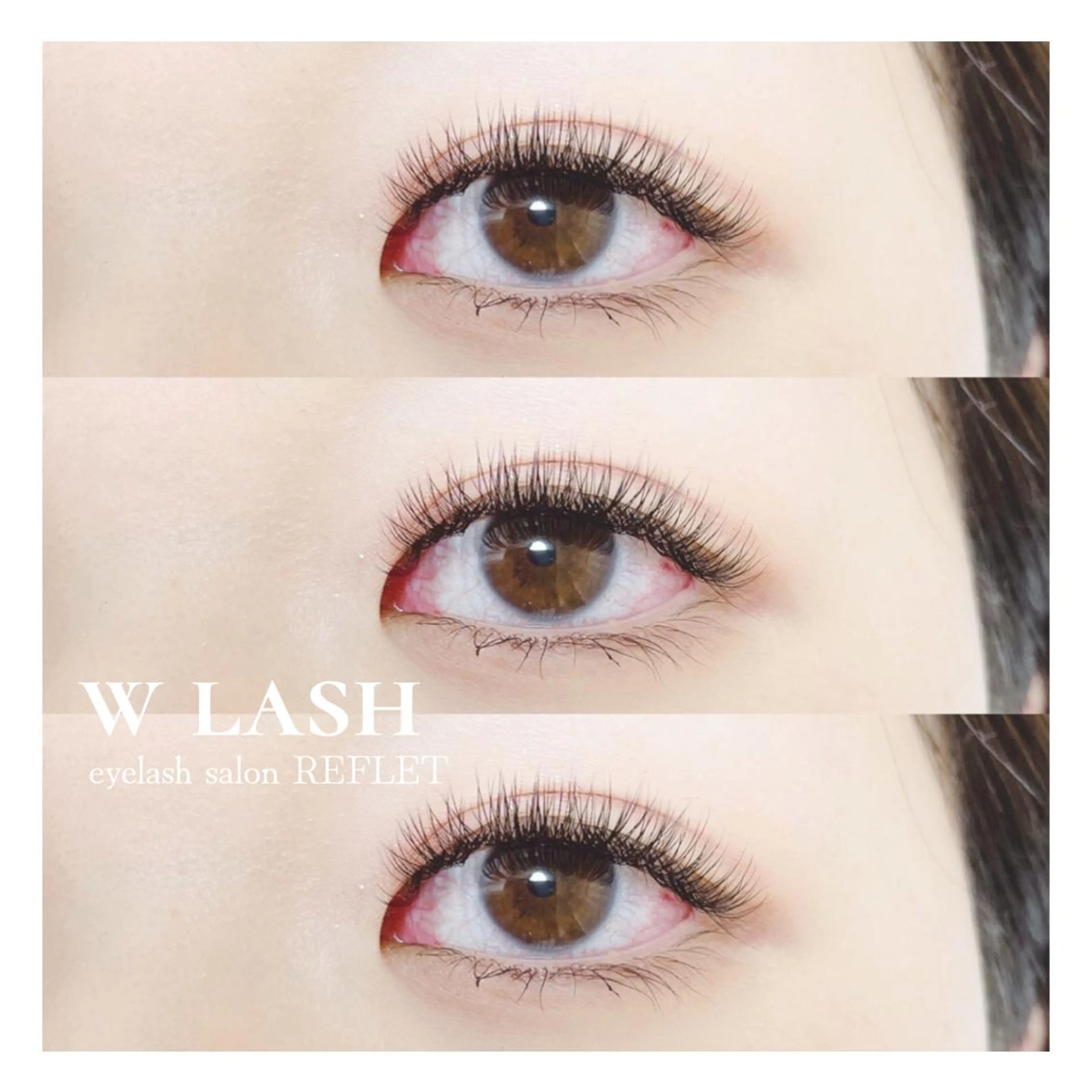 マツエク・マツパ ナチュラル ボリュームラッシュ REFLET ルフレのマツエク・マツパデザイン