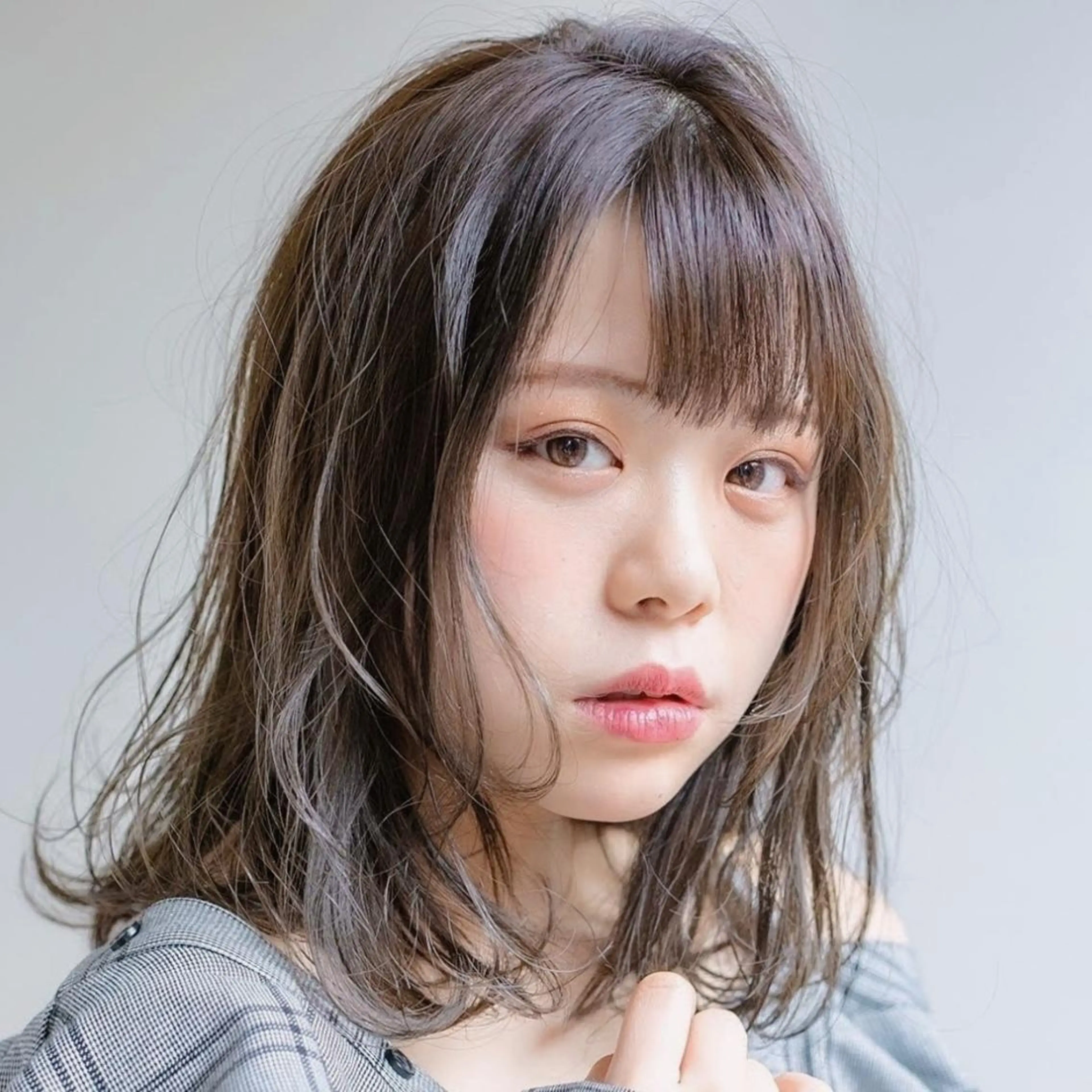 ミディアム 縮毛矯正/レイヤー 💎やまもとちひろのヘアスタイル