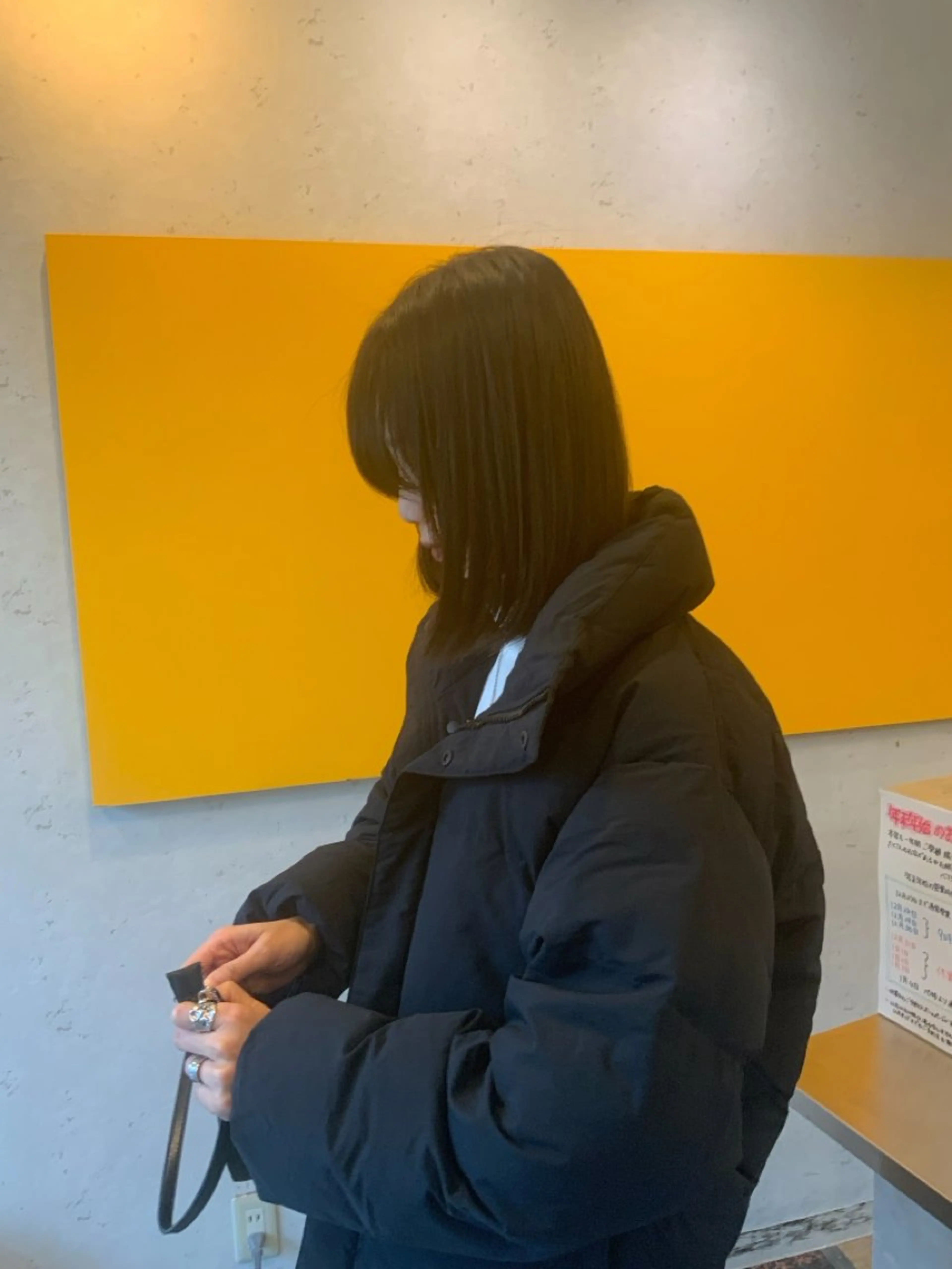 ミディアム カット トリートメント 👾徐 涛👾のヘアスタイル