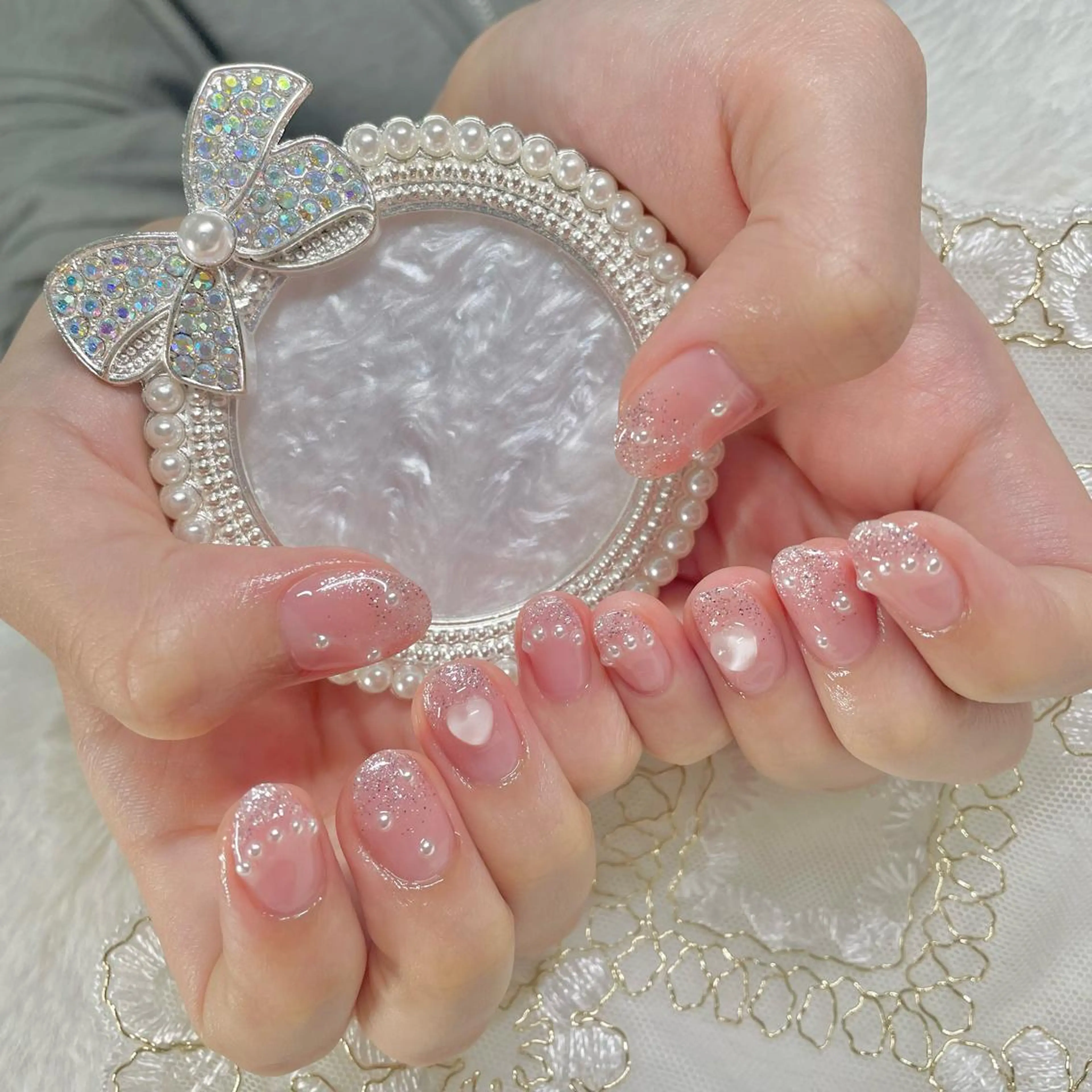 ネイル ジェルネイル ハート J terrace Nailのネイルデザイン